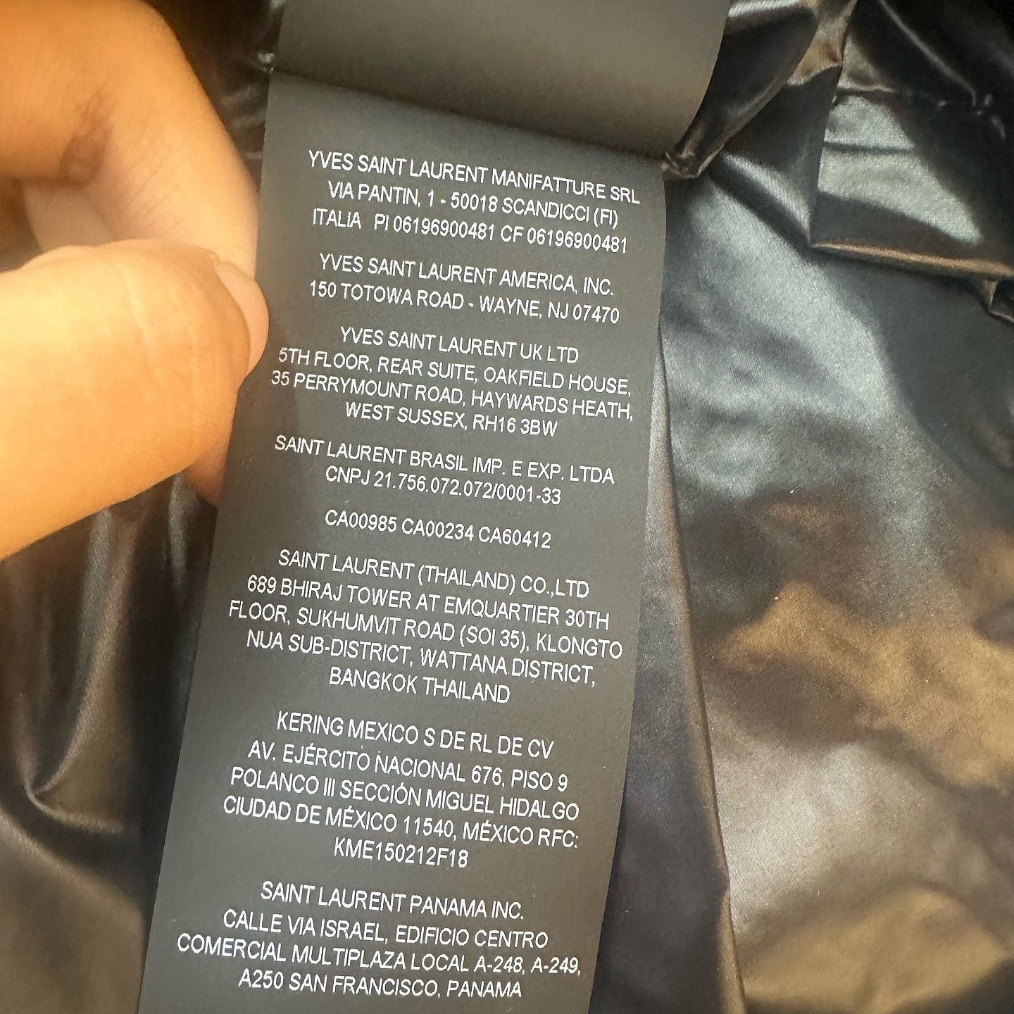 Saint Laurent Paris Saint Laurent Back Logo Nylon Hooded Jacket Size 46 Size US S / EU 44-46 / 1 - 9 Thumbnail