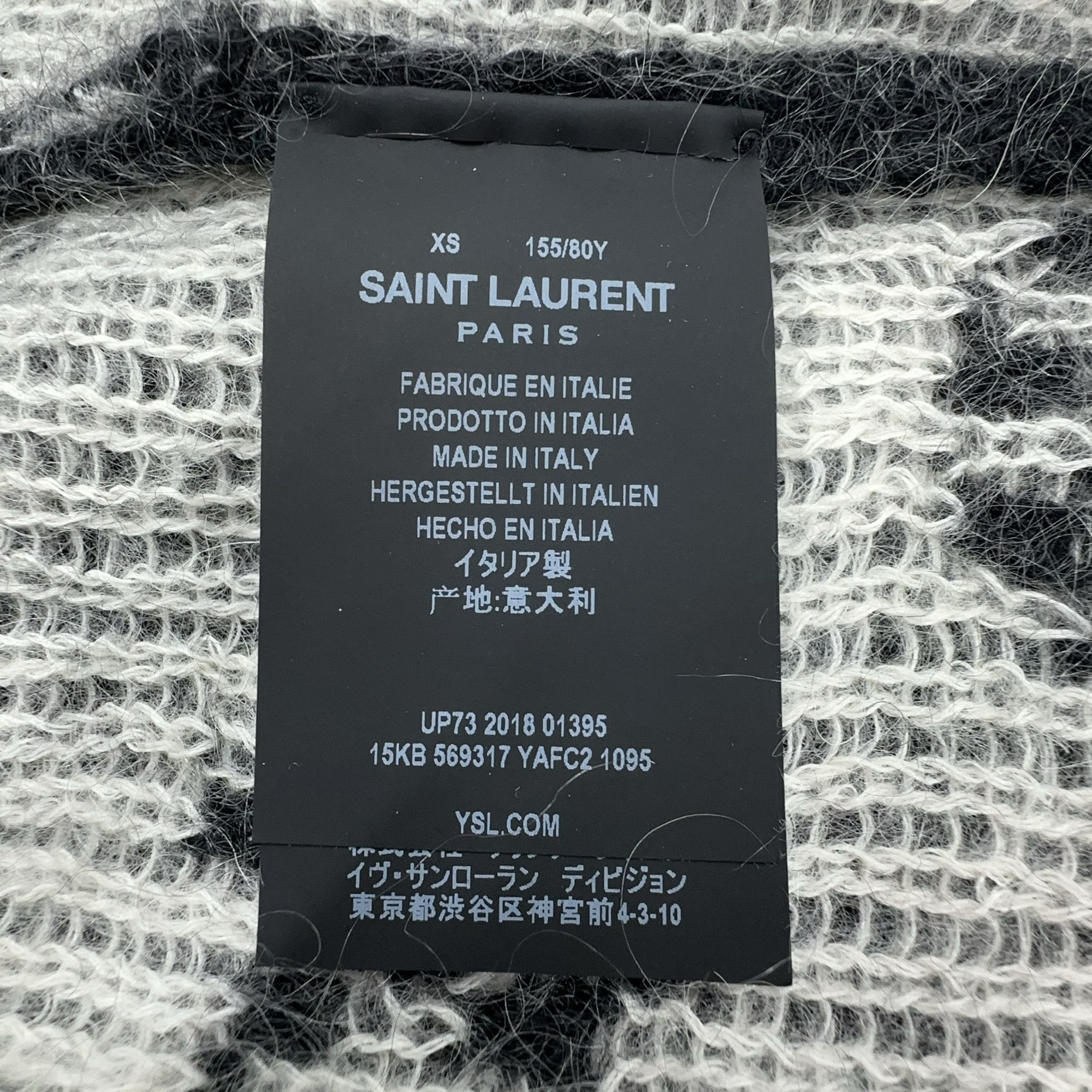 Saint Laurent Paris Saint Laurent Constellation Knit Cardigan Size XS Size US XS / EU 42 / 0 - 4 Thumbnail