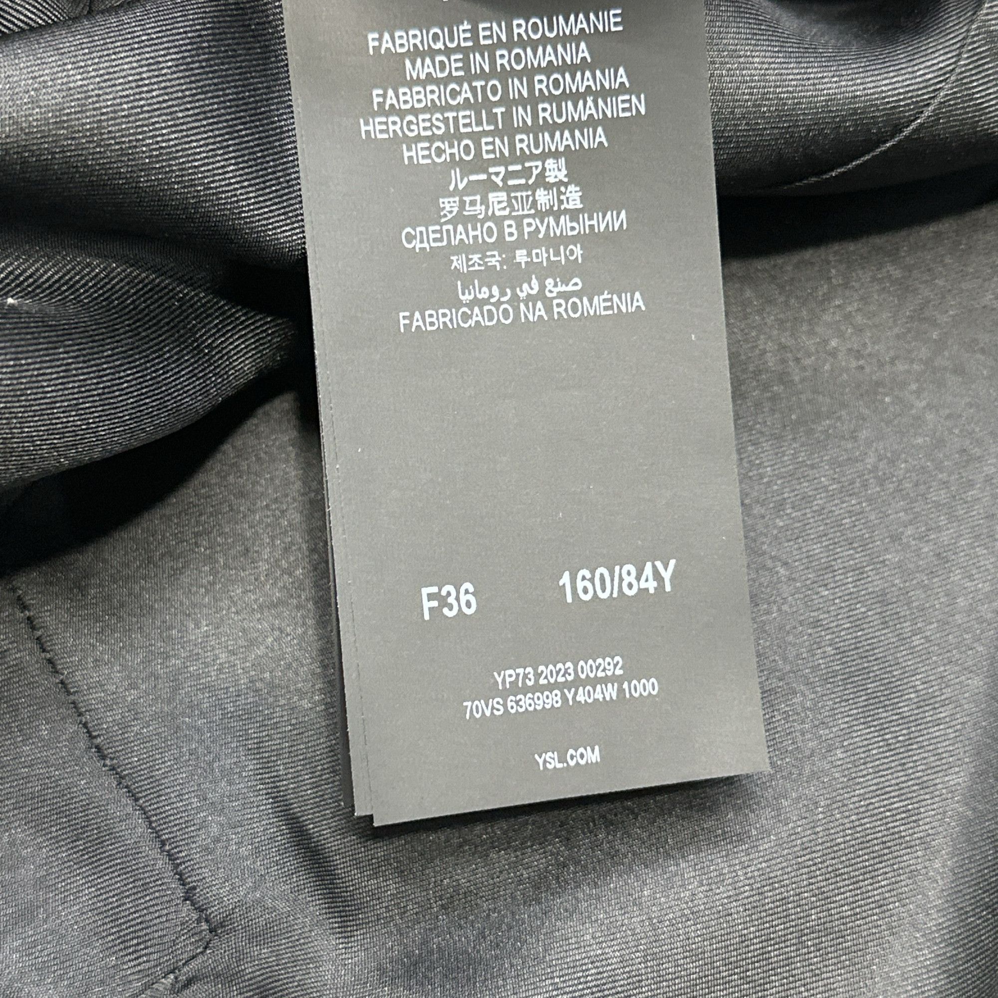 Saint Laurent Paris Saint Laurent Uniform Blazer Size 36 Size XS / US 0-2 / IT 36-38 - 3 Thumbnail