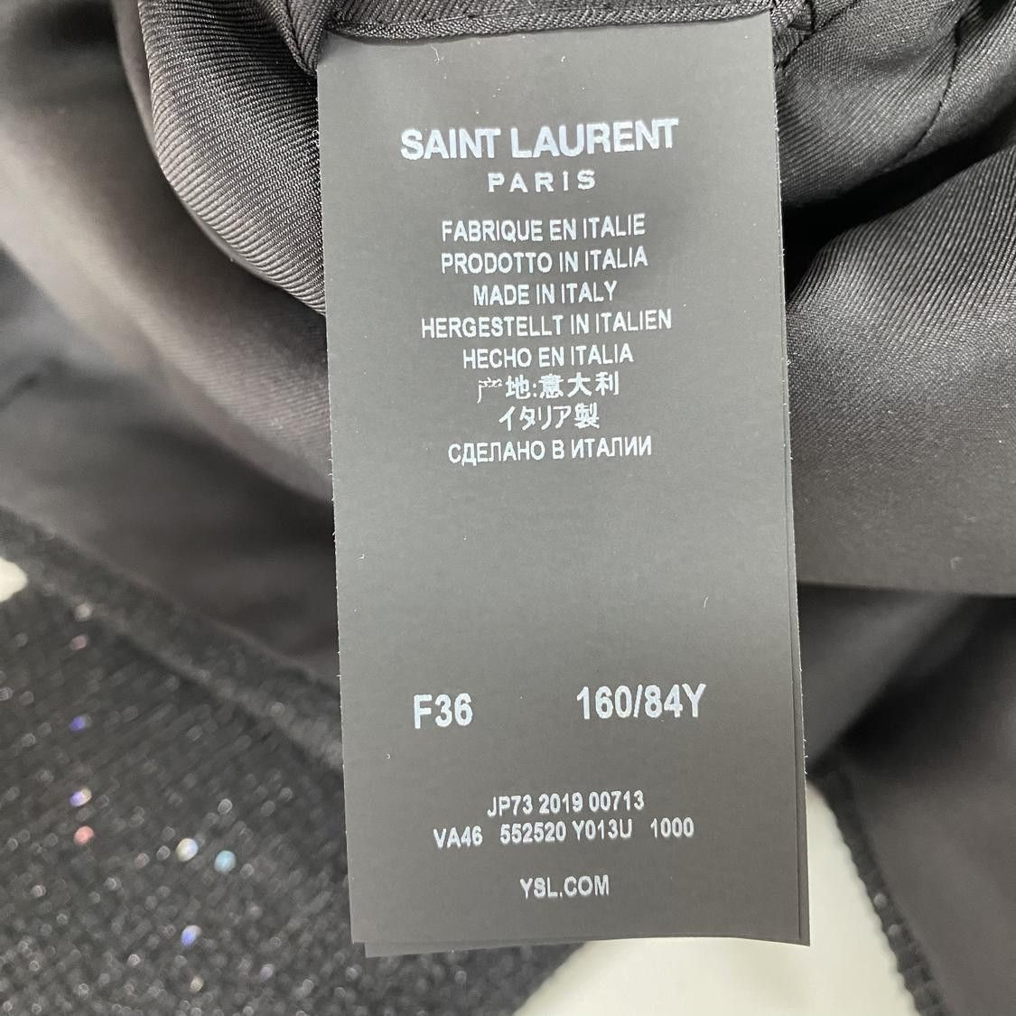 Saint Laurent Paris Saint Laurent Sequin Blazer Size 36 Size XS / US 0-2 / IT 36-38 - 7 Thumbnail