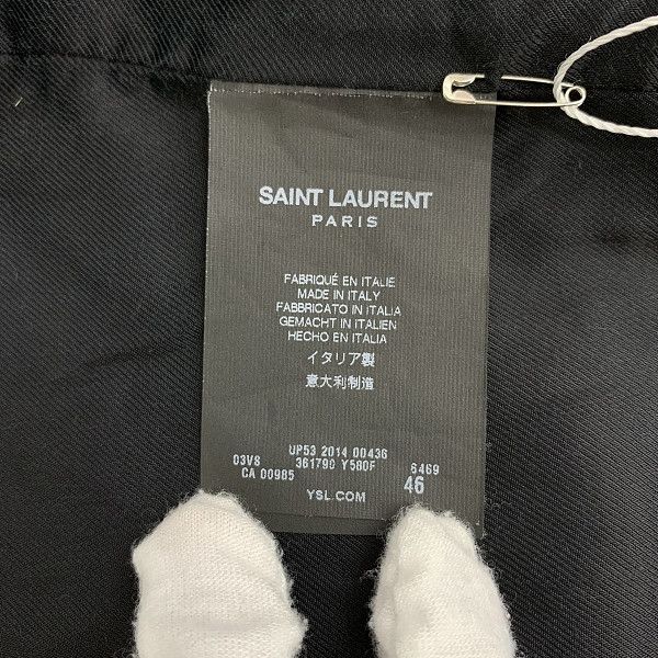 Saint Laurent Paris Saint Laurent Leopard Trim Varsity Jacket Size 46 Size US S / EU 44-46 / 1 - 4 Thumbnail