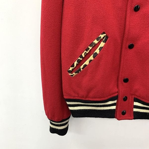 Saint Laurent Paris Saint Laurent Leopard Trim Varsity Jacket Size 46 Size US S / EU 44-46 / 1 - 9 Thumbnail