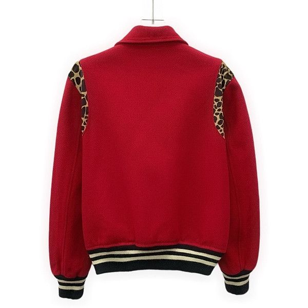 Saint Laurent Paris Saint Laurent Leopard Trim Varsity Jacket Size 46 Size US S / EU 44-46 / 1 - 2 Thumbnail