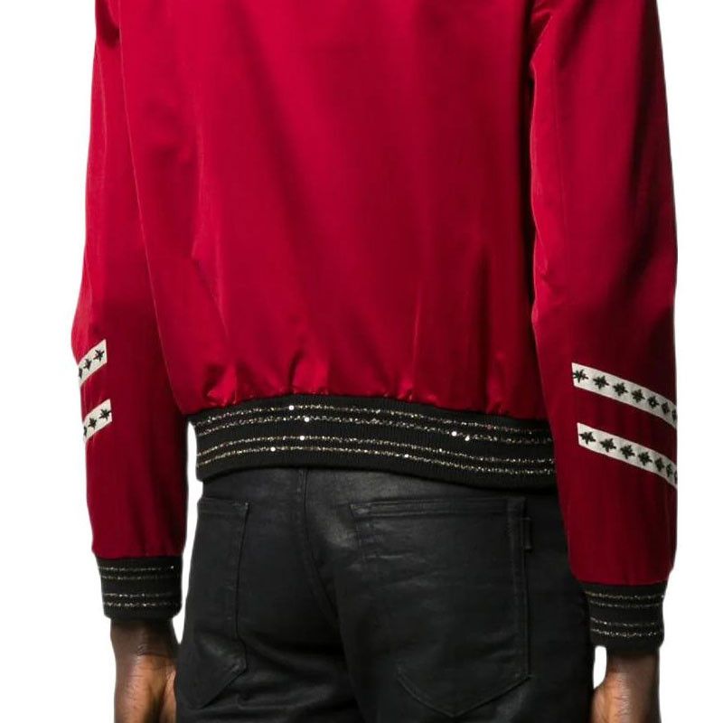 Saint Laurent Paris Saint Laurent Embroidered Military Bomber Jacket 48 Size US M / EU 48-50 / 2 - 9 Thumbnail