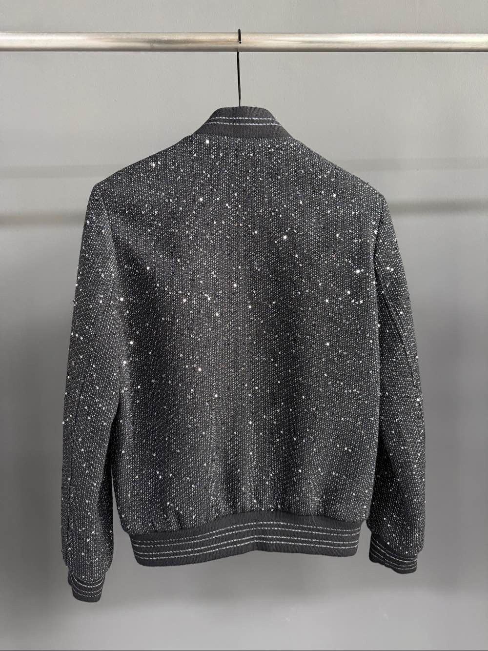 Saint Laurent Paris Saint Laurent Sparkle Bomber Jacket Size 46 Size US S / EU 44-46 / 1 - 2 Thumbnail