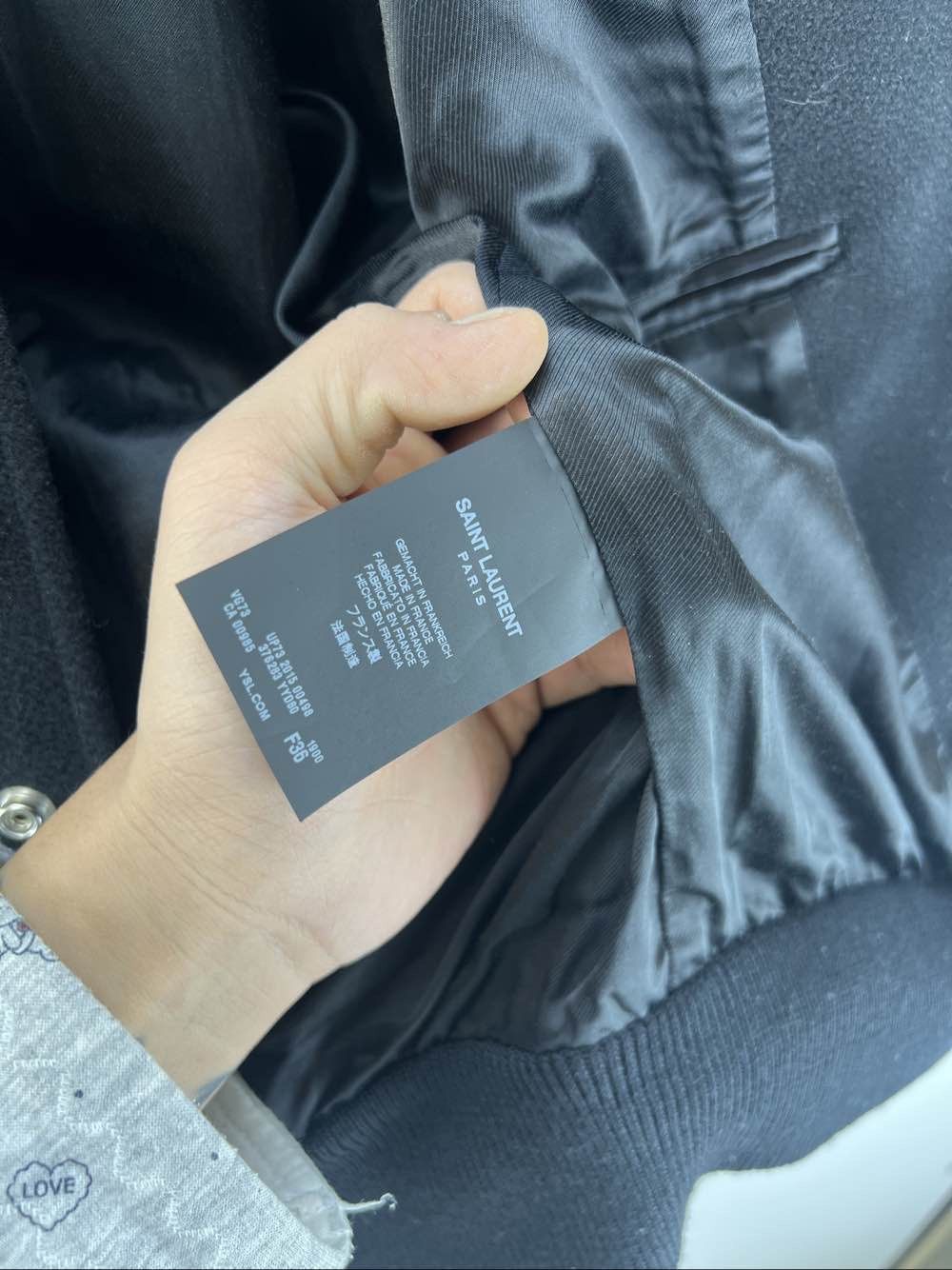 Saint Laurent Paris Saint Laurent Teddy Varsity Jacket F36 Size XS / US 0-2 / IT 36-38 - 4 Thumbnail