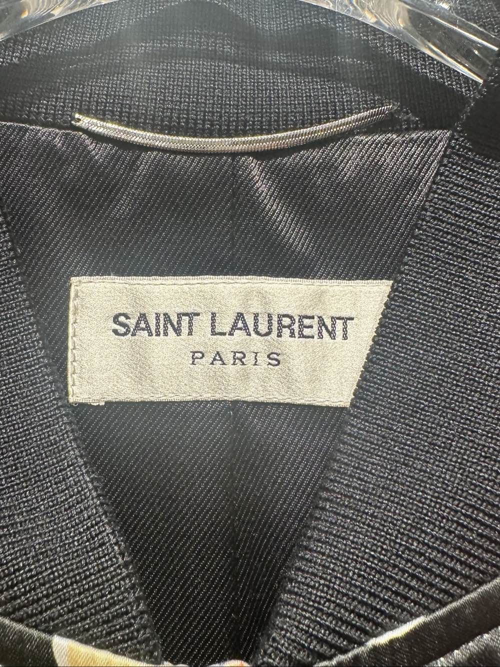 Saint Laurent Paris Saint Laurent Floral Bomber Jacket Size M Size US M / EU 48-50 / 2 - 3 Thumbnail