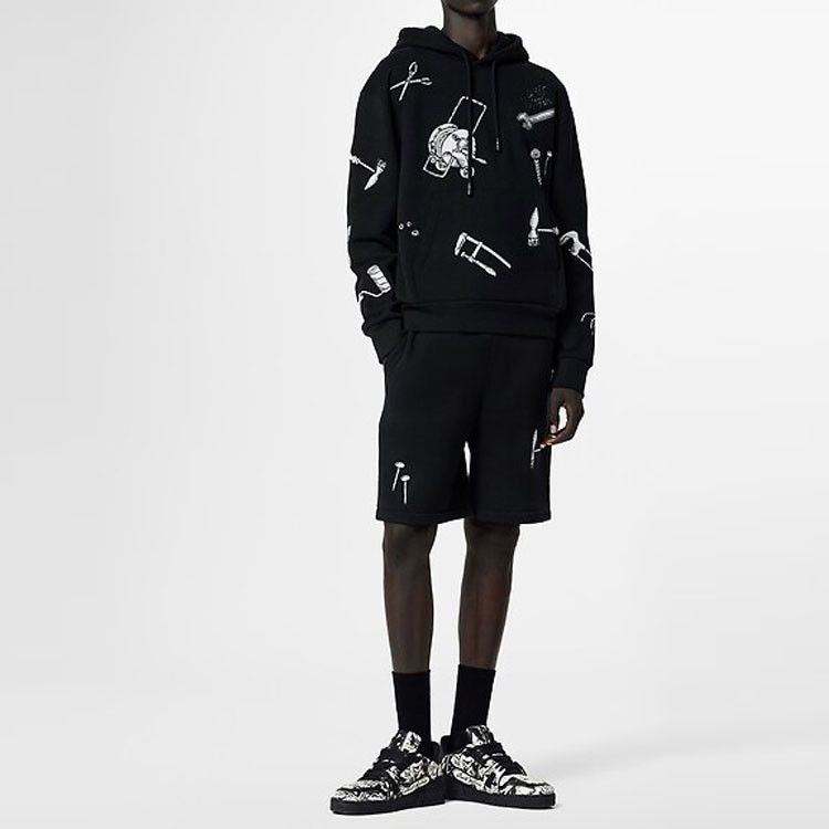 Louis Vuitton Louis Vuitton Tool Embroidery Hoodie Size S Size US S / EU 44-46 / 1 - 13 Thumbnail