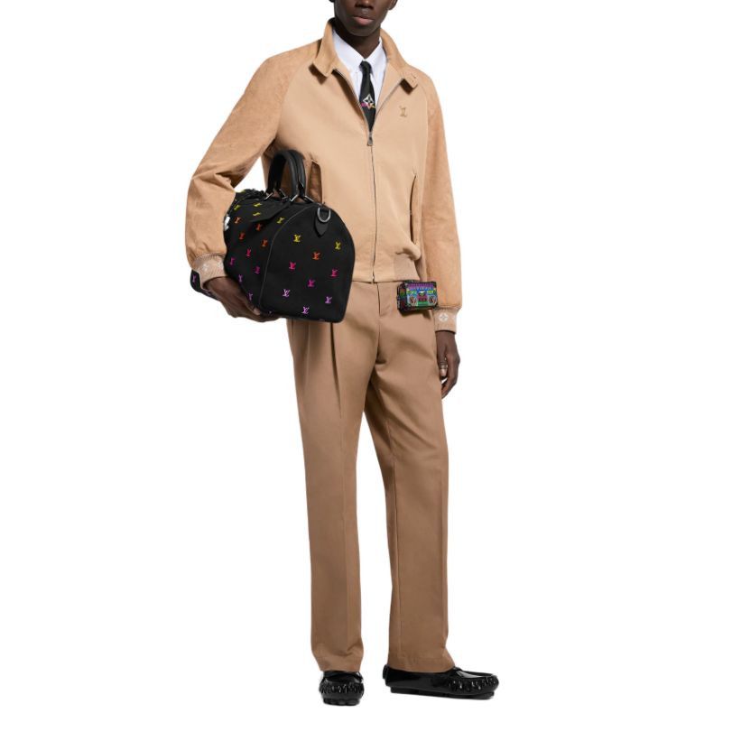 Louis Vuitton Louis Vuitton Damier Detail Bomber Jacket Size M Size US M / EU 48-50 / 2 - 7 Thumbnail