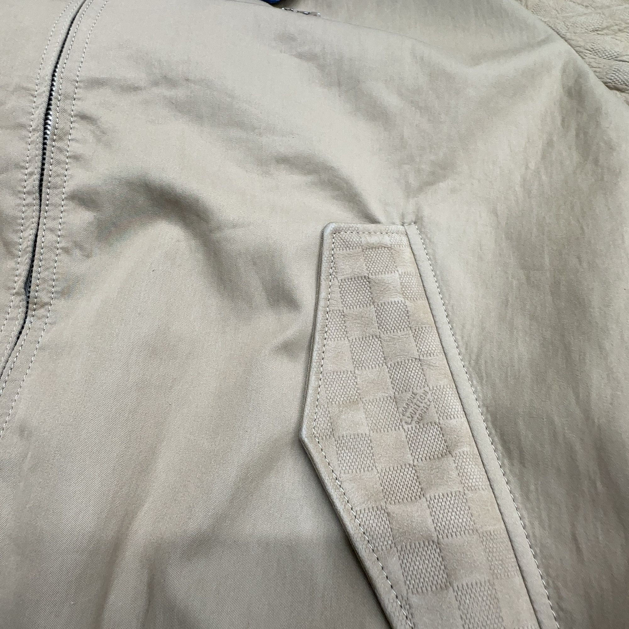 Louis Vuitton Louis Vuitton Damier Detail Bomber Jacket Size M Size US M / EU 48-50 / 2 - 6 Thumbnail