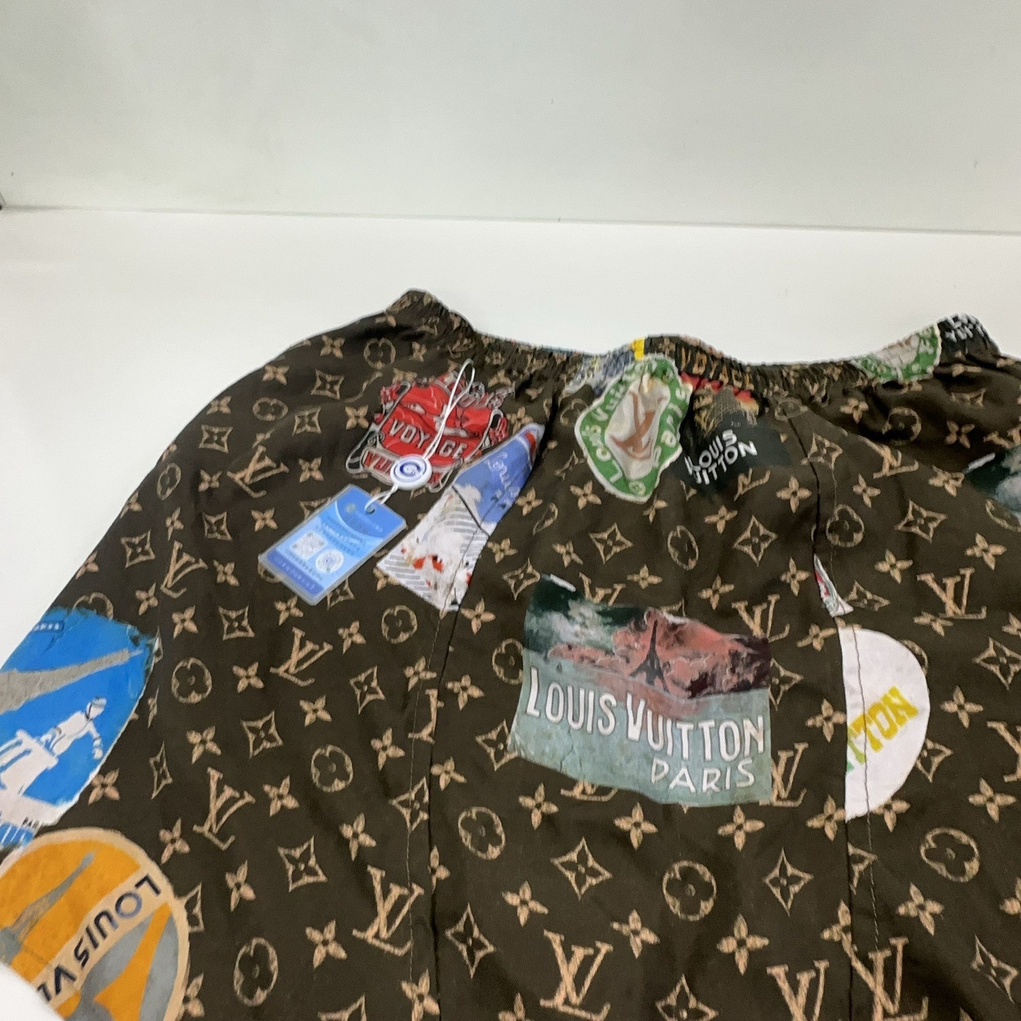 Louis Vuitton Louis Vuitton Monogram Patchwork Shorts Size 36 Size 26" / US 2 / IT 38 - 10 Thumbnail