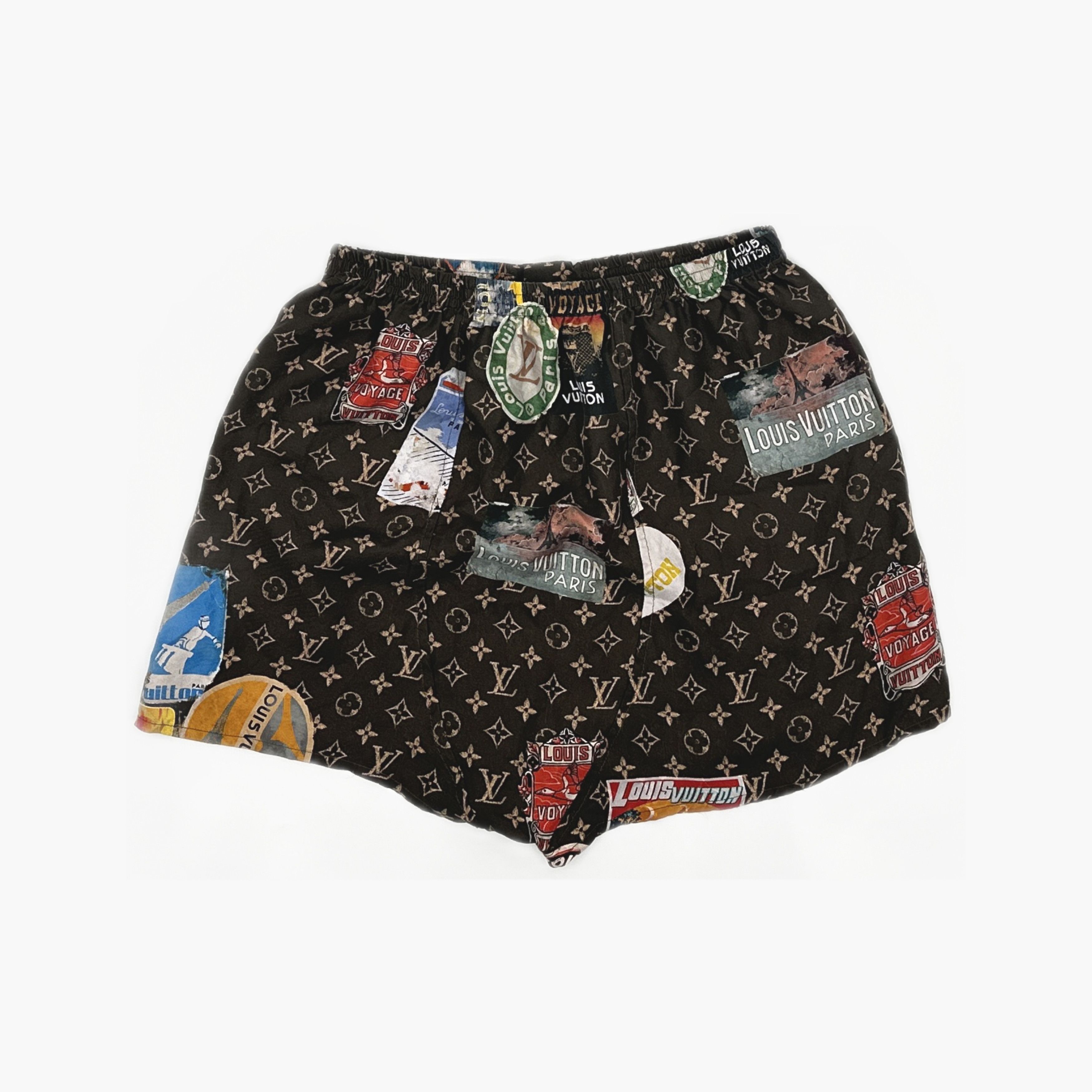 Louis Vuitton Louis Vuitton Monogram Patchwork Shorts Size 36 Size 26" / US 2 / IT 38 - 2 Thumbnail