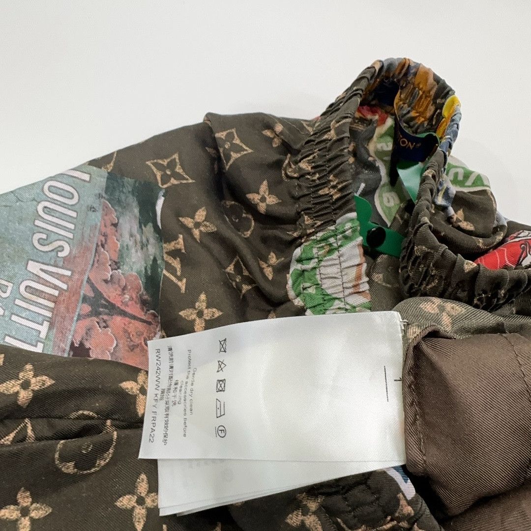 Louis Vuitton Louis Vuitton Monogram Patchwork Shorts Size 36 Size 26" / US 2 / IT 38 - 4 Thumbnail