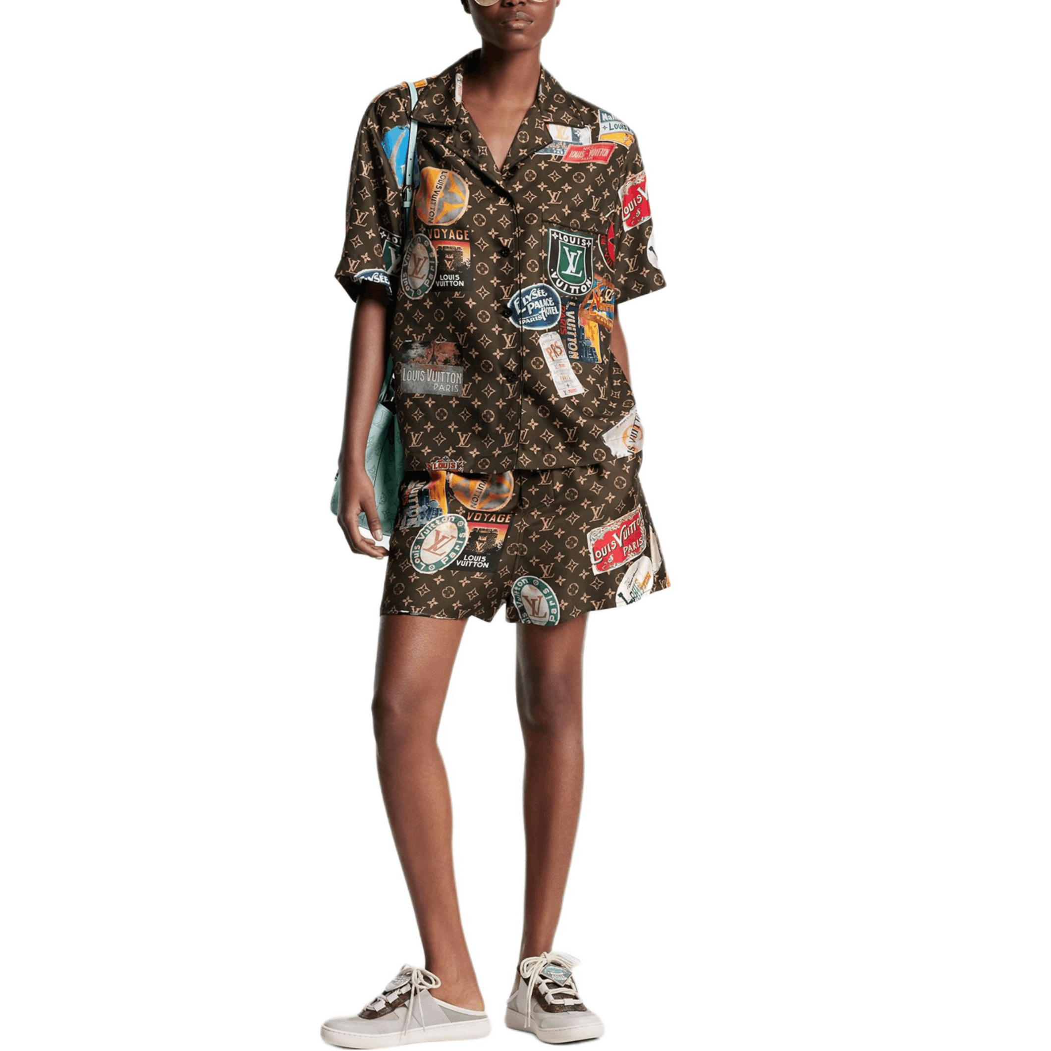 Louis Vuitton Louis Vuitton Monogram Patchwork Shorts Size 36 Size 26" / US 2 / IT 38 - 12 Thumbnail