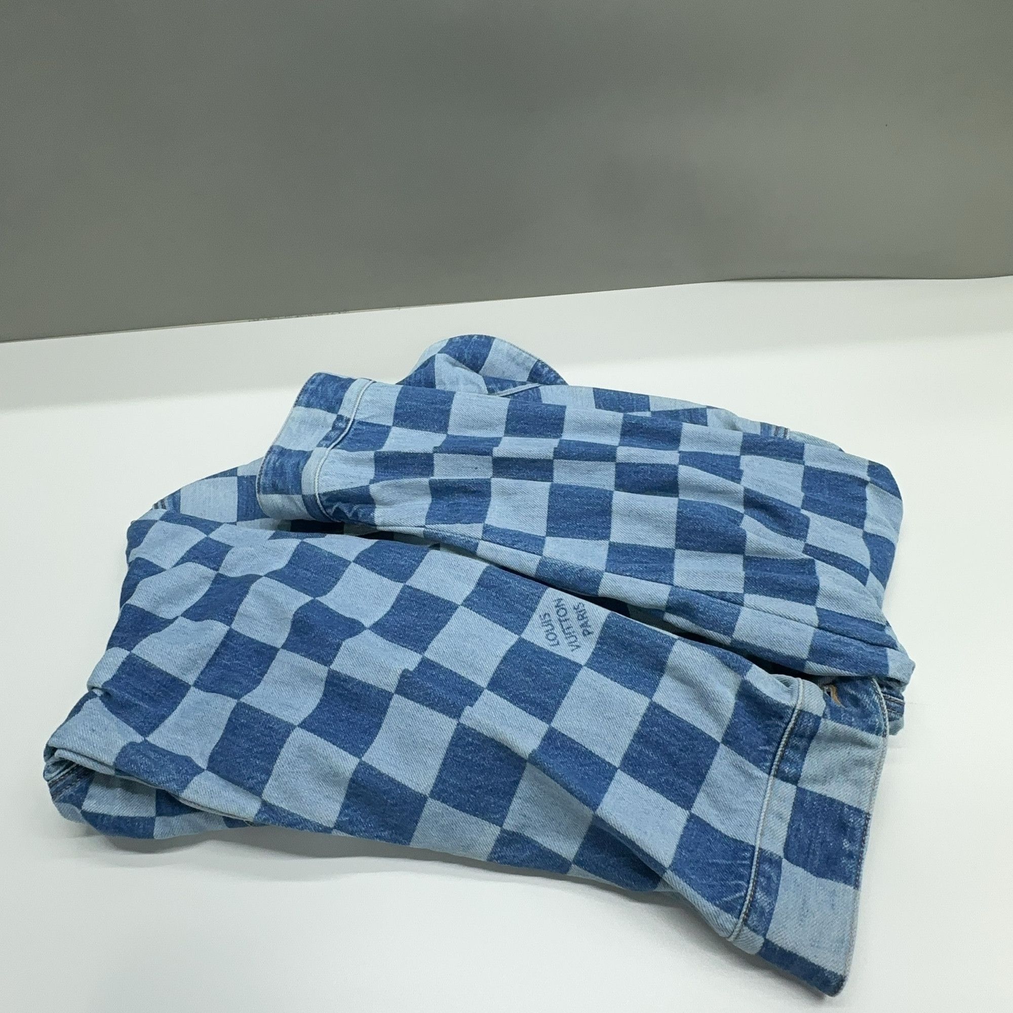 Louis Vuitton Louis Vuitton Checkerboard Denim Jacket Size 34 Size XXS / US 00 / IT 34 - 12 Thumbnail