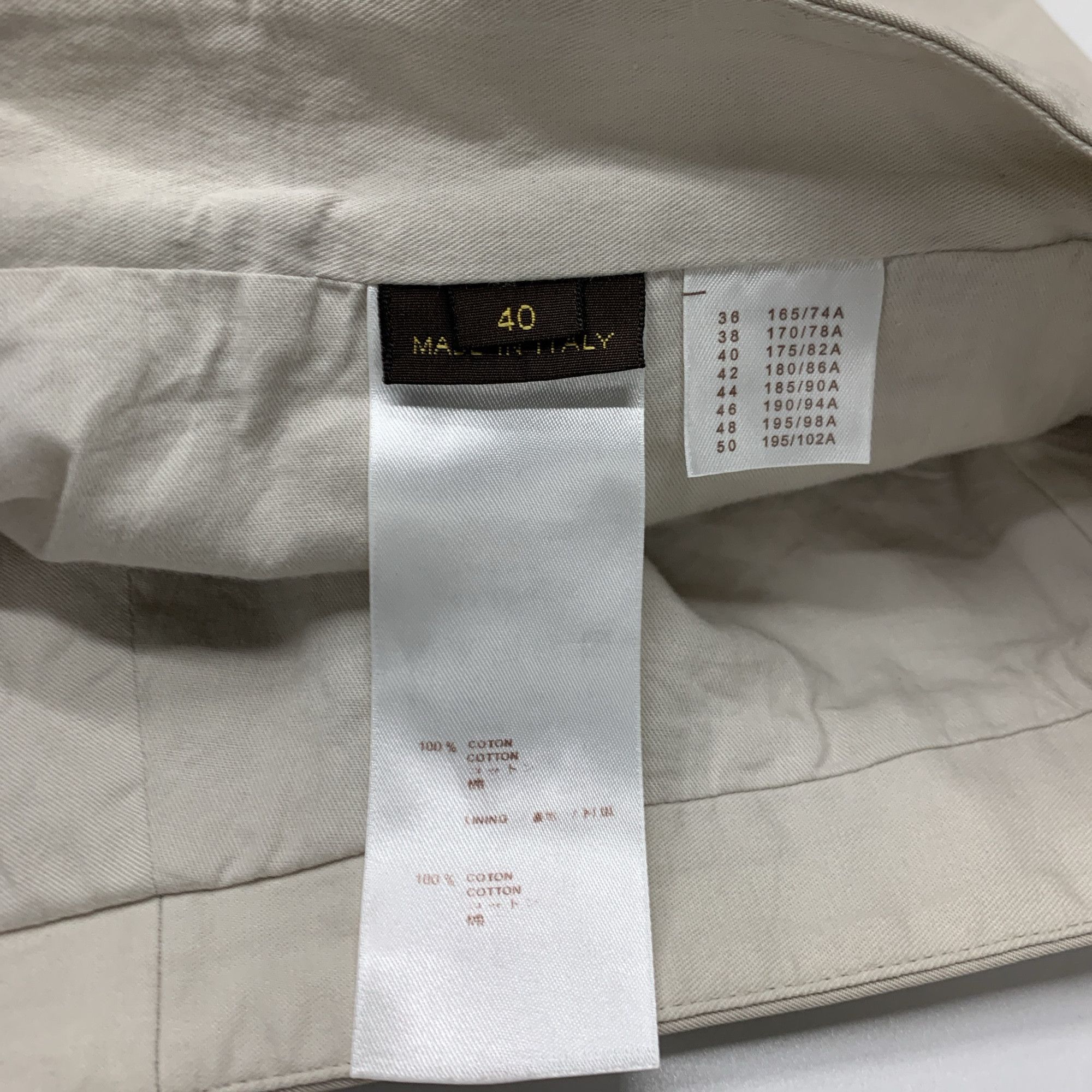 Louis Vuitton Louis Vuitton Cotton Casual Pants Size 40 Size US 40 / EU 56 - 3 Thumbnail