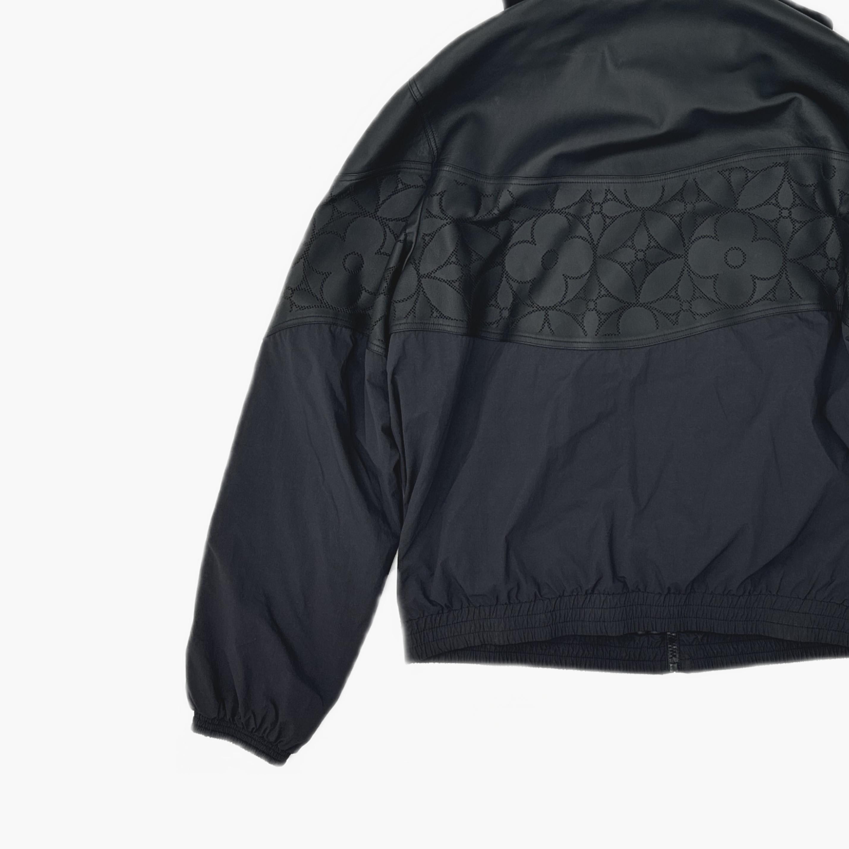 Louis Vuitton Louis Vuitton Monogram Leather Hooded Jacket Size 52 Size US L / EU 52-54 / 3 - 4 Thumbnail