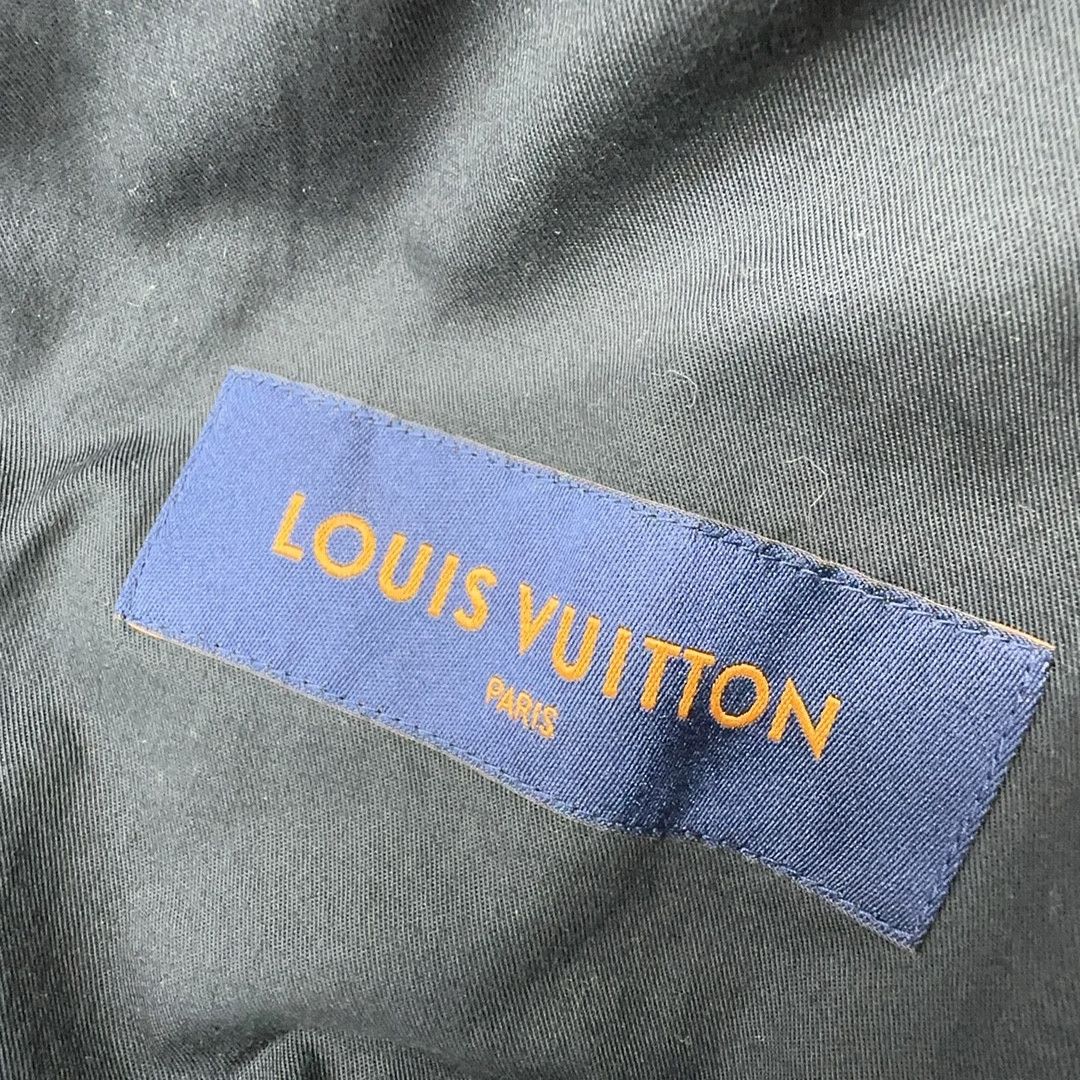 Louis Vuitton Louis Vuitton Monogram Leather Hooded Jacket Size 52 Size US L / EU 52-54 / 3 - 12 Thumbnail