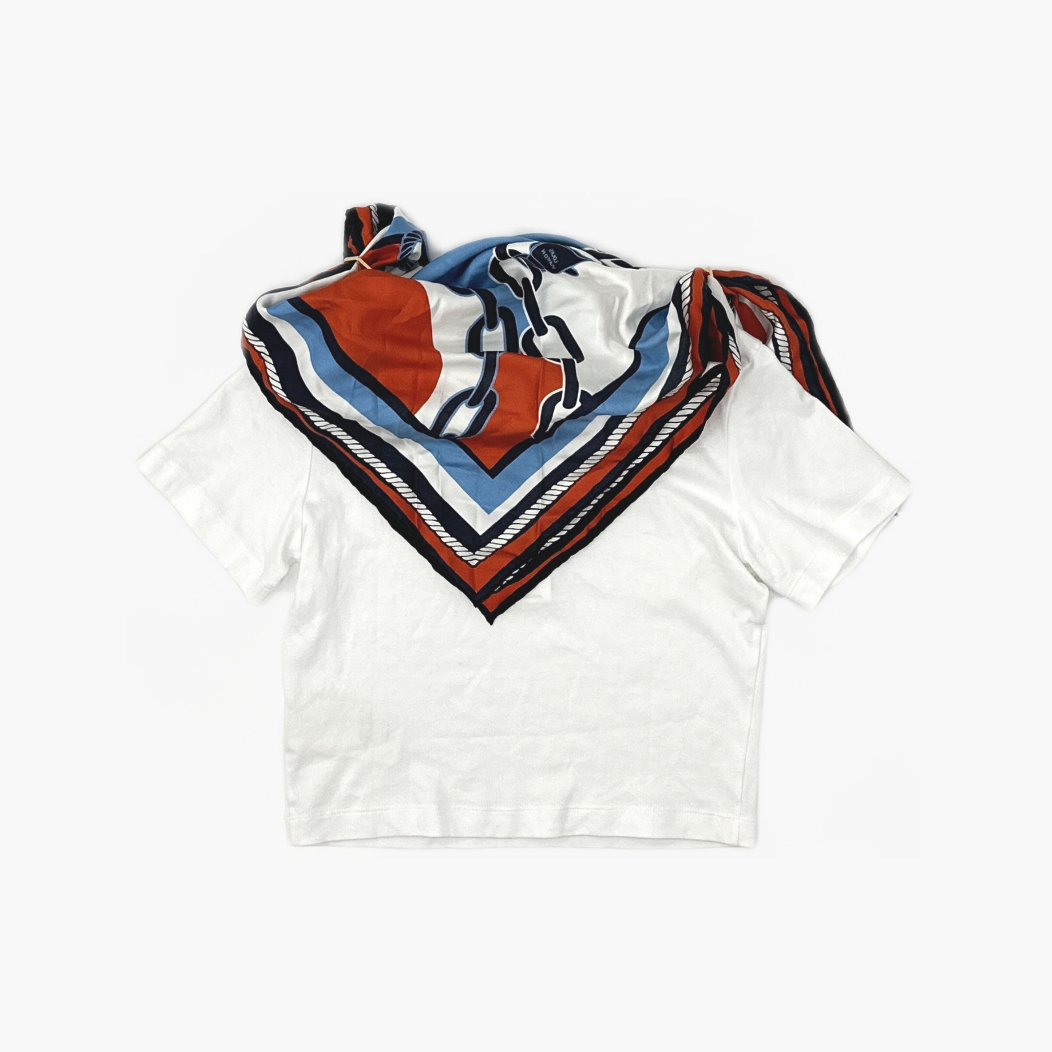 Louis Vuitton Louis Vuitton Scarf Collar T-Shirt Size S Size S / US 4 / IT 40 - 2 Thumbnail
