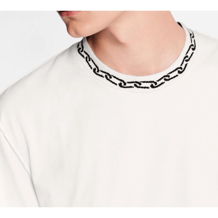 Louis Vuitton Louis Vuitton Chain Collar T-Shirt Size M Size US M / EU 48-50 / 2 - 15 Thumbnail