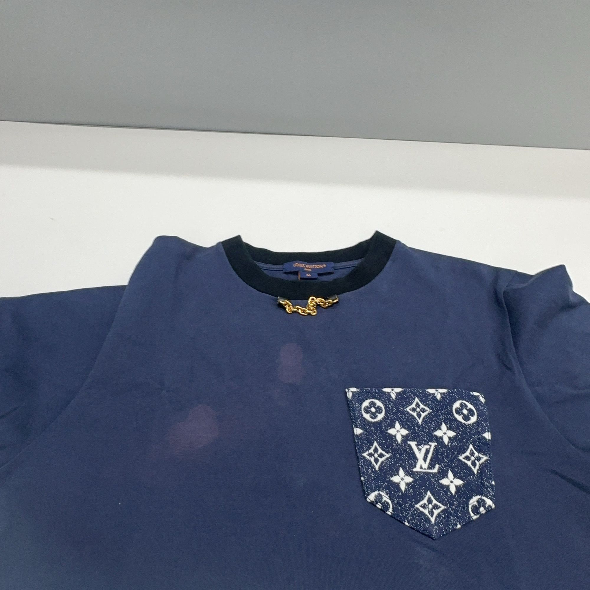 Louis Vuitton Louis Vuitton Monogram Pocket Chain T-Shirt Size M Size M / US 6-8 / IT 42-44 - 7 Thumbnail