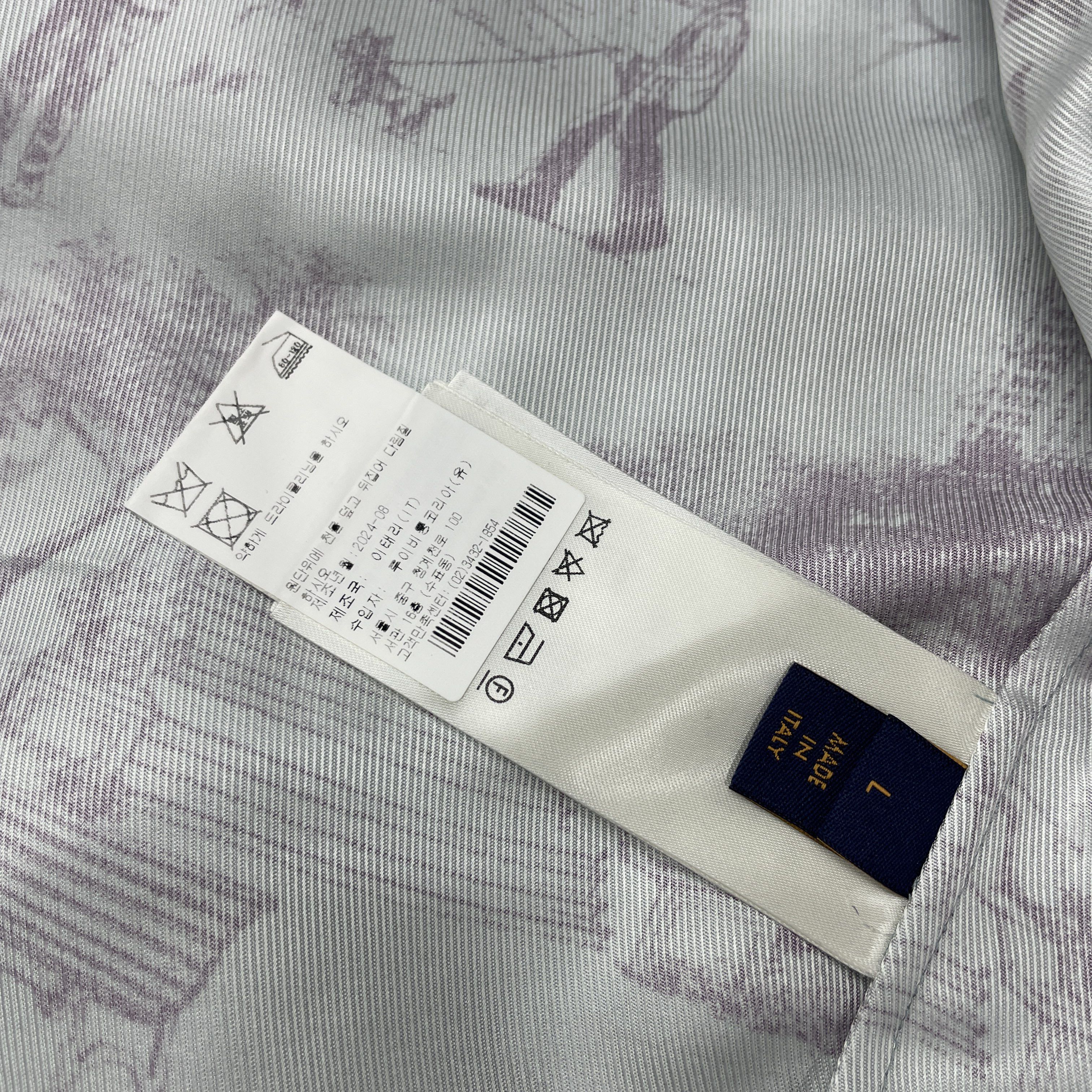 Louis Vuitton Louis Vuitton City Walk Silk Shirt Size L Size US L / EU 52-54 / 3 - 4 Thumbnail