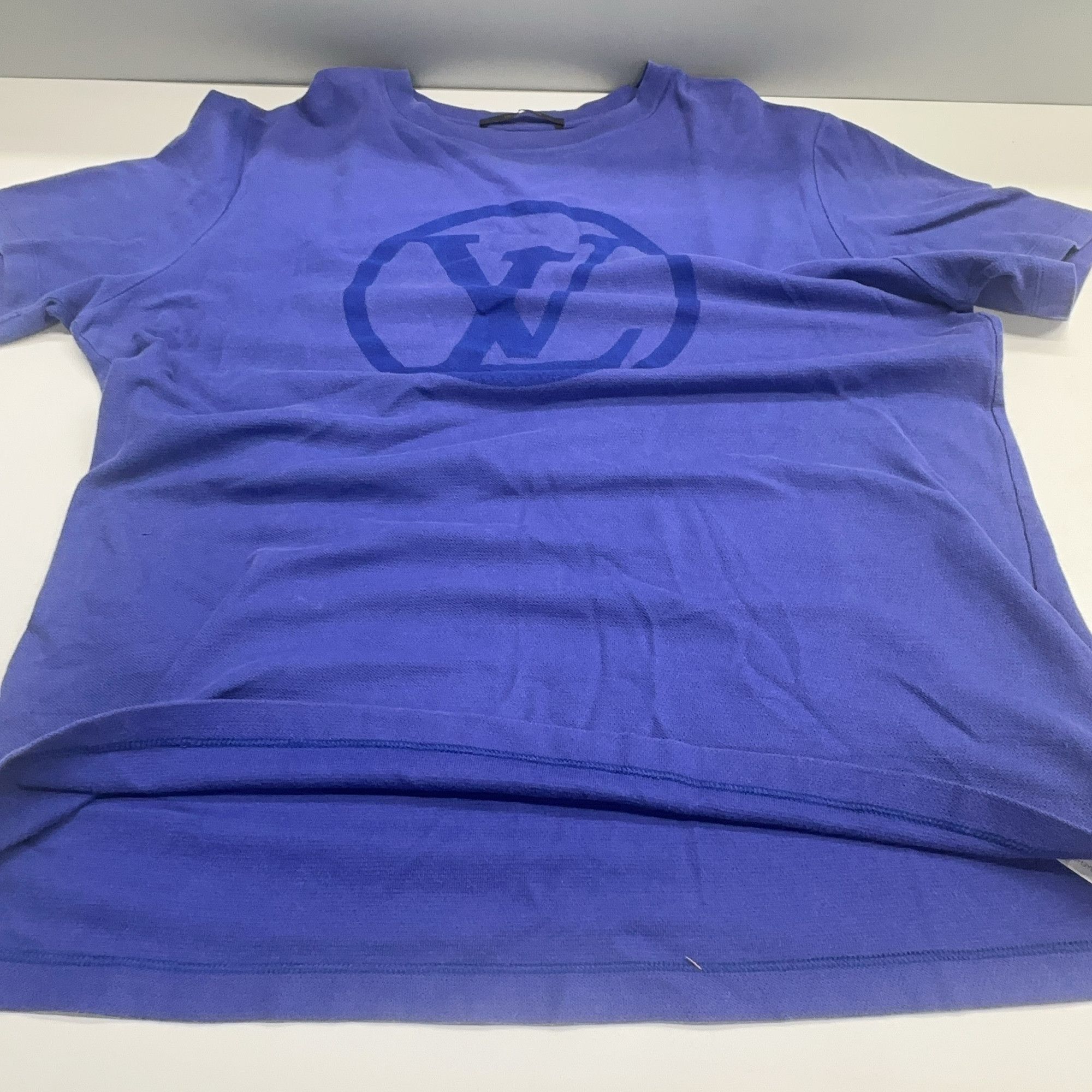 Louis Vuitton Louis Vuitton Logo Print Short Sleeve T-Shirt Size L Size L / US 10 / IT 46 - 6 Thumbnail
