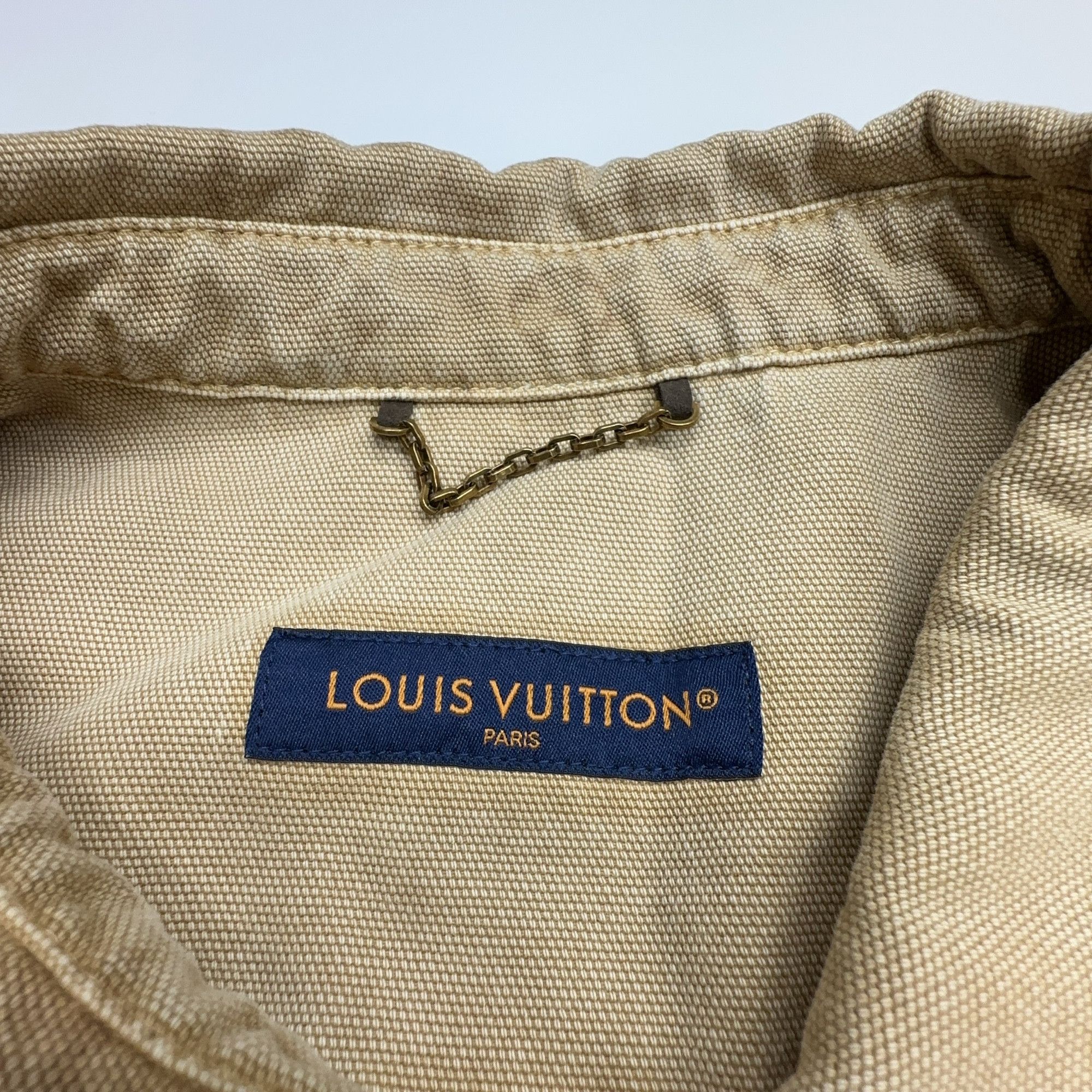Louis Vuitton Louis Vuitton Faded Monogram Denim Shirt US XXL Size US XXL / EU 58 / 5 - 5 Thumbnail