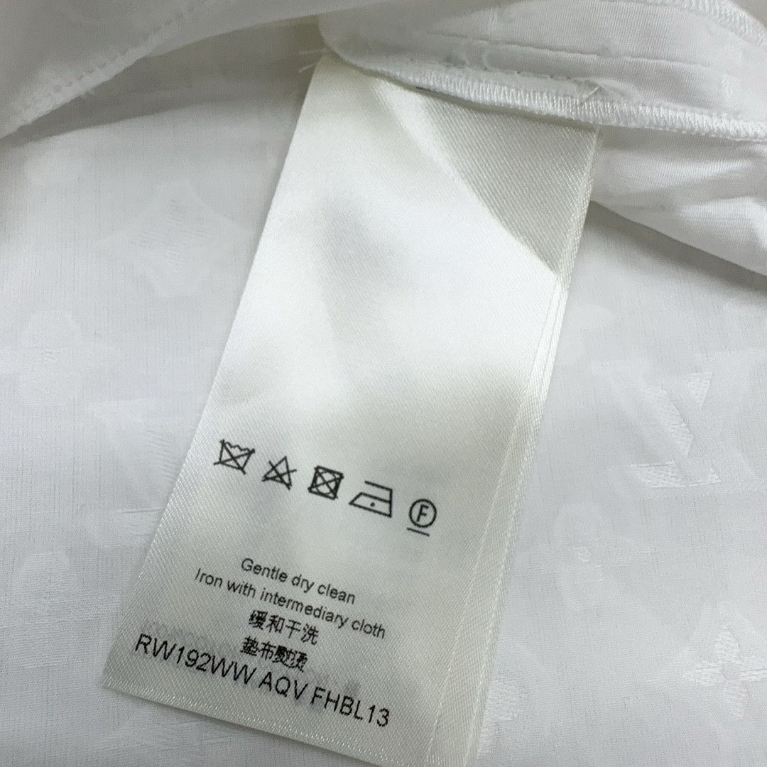 Louis Vuitton Louis Vuitton Monogram Ruffle Blouse Size 36 Size XS / US 0-2 / IT 36-38 - 5 Thumbnail