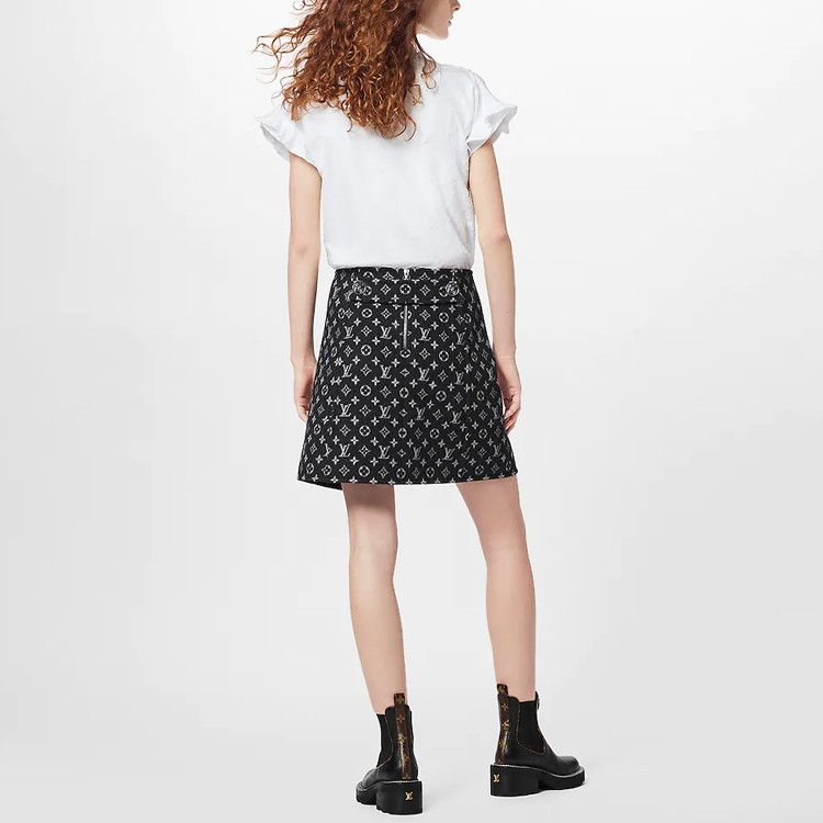 Louis Vuitton Louis Vuitton Monogram Ruffle Blouse Size 36 Size XS / US 0-2 / IT 36-38 - 10 Thumbnail