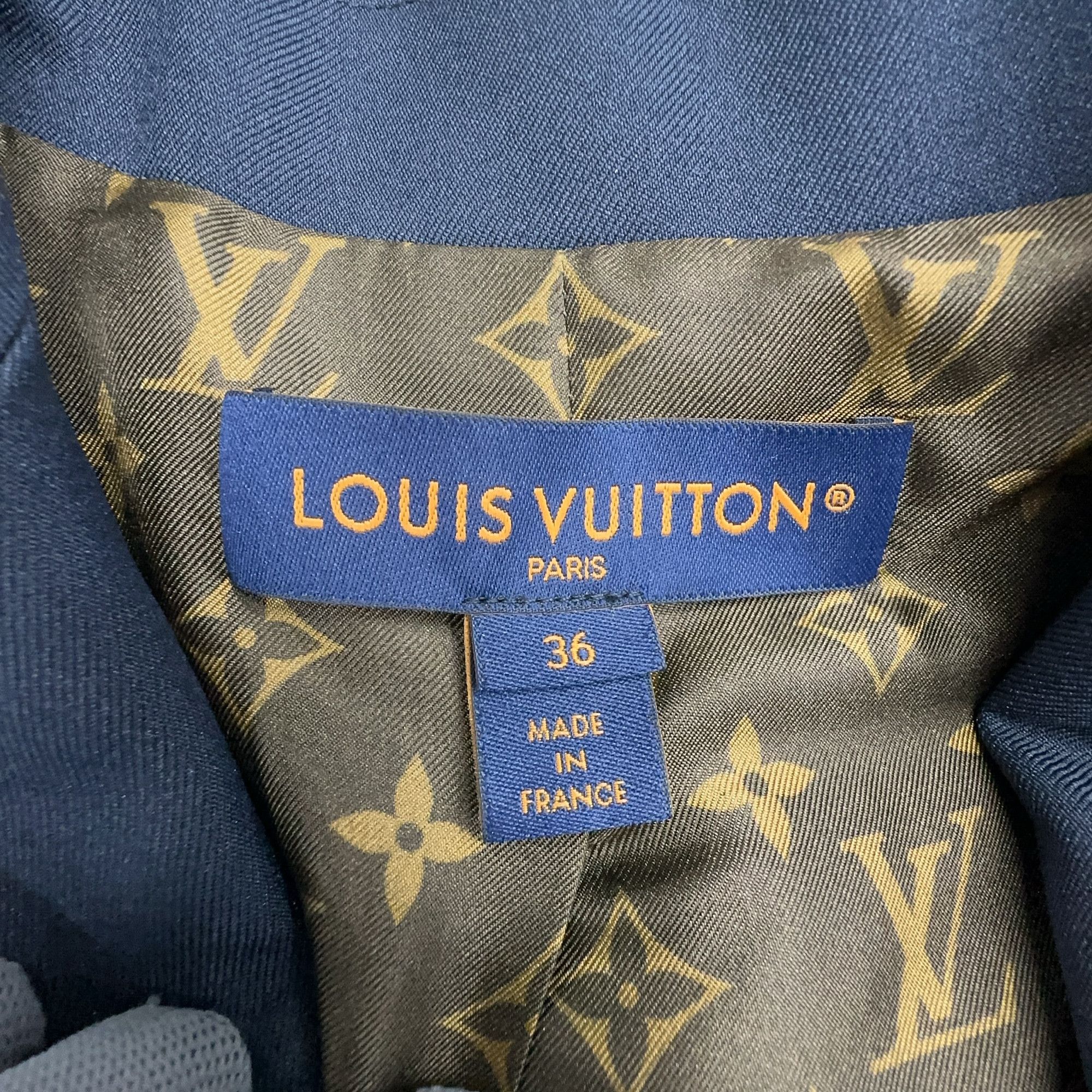 Louis Vuitton Louis Vuitton Monogram Patch Blazer Size 36 (FR) Size XS / US 0-2 / IT 36-38 - 6 Thumbnail