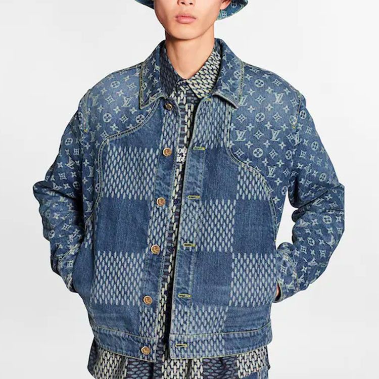 Louis Vuitton Louis Vuitton x Nigo Monogram Denim Jacket Size 44 Size US S / EU 44-46 / 1 - 8 Thumbnail