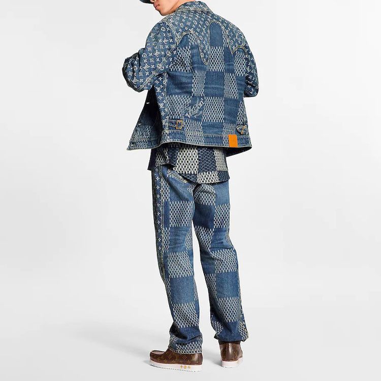 Louis Vuitton Louis Vuitton x Nigo Monogram Denim Jacket Size 44 Size US S / EU 44-46 / 1 - 7 Thumbnail