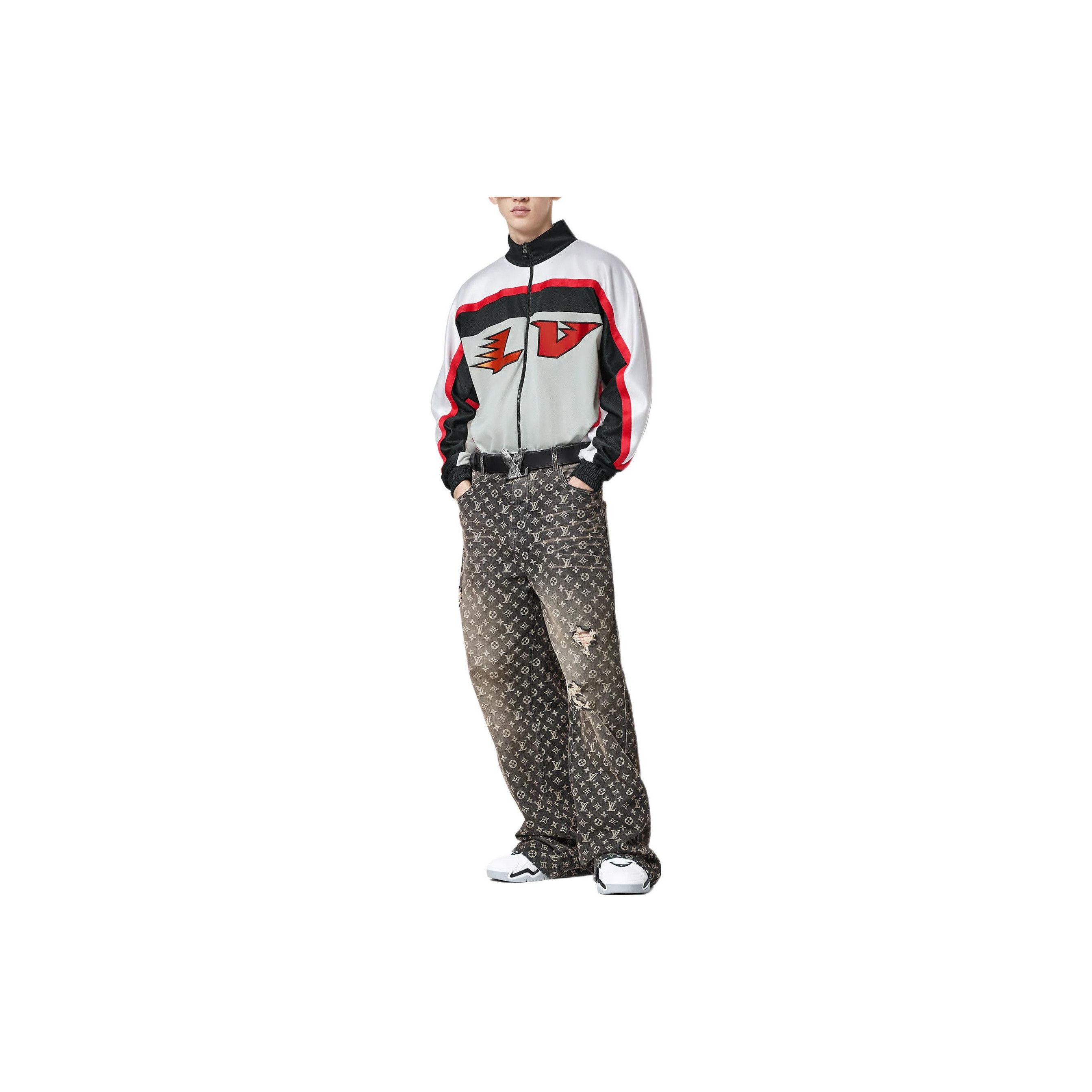 Louis Vuitton Louis Vuitton Colorblock Track Jacket XL Size US XL / EU 56 / 4 - 12 Thumbnail