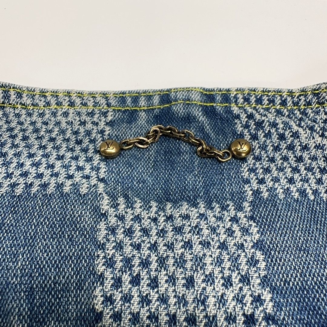 Louis Vuitton Louis Vuitton Checkered Denim Jacket Size 50 Size US M / EU 48-50 / 2 - 5 Thumbnail