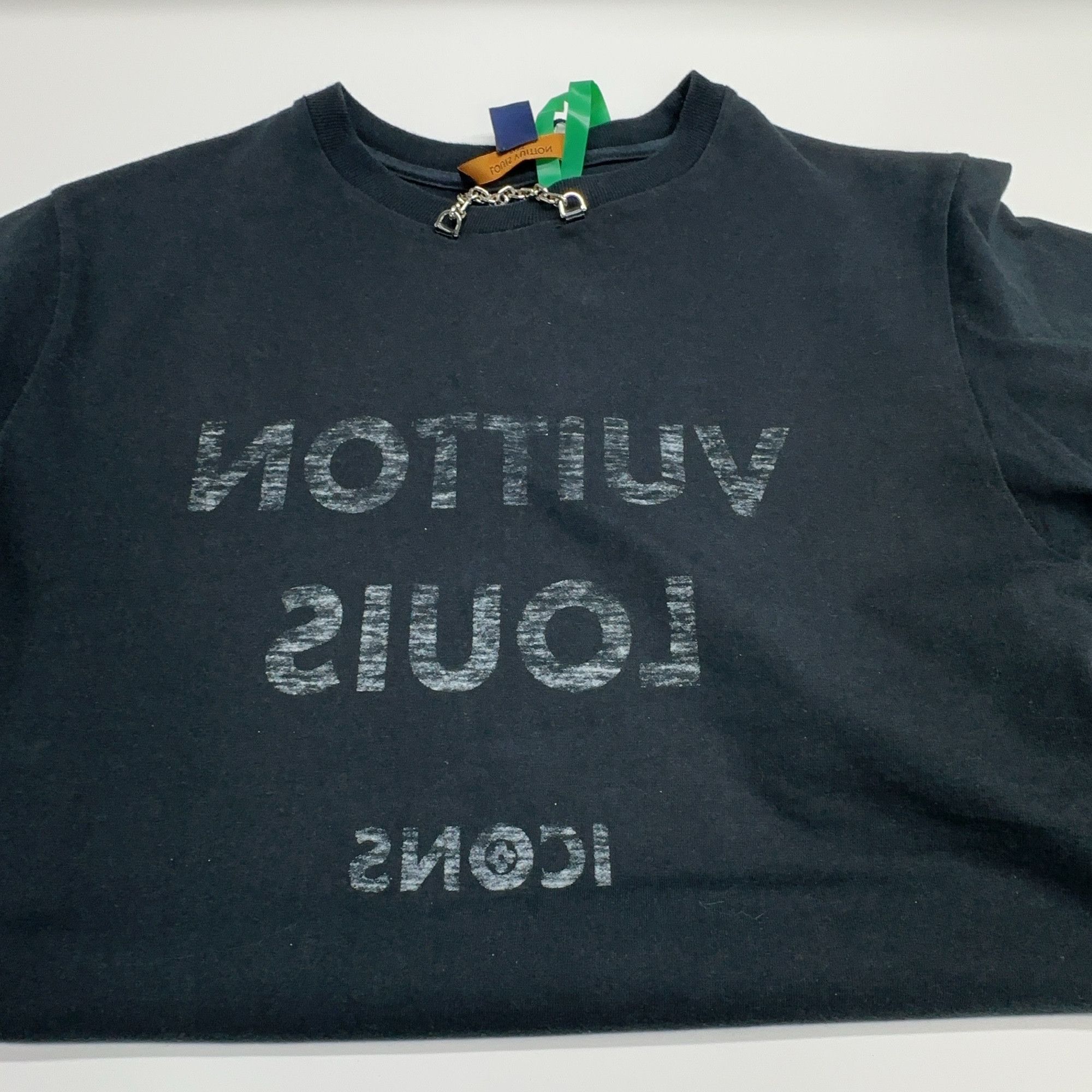 Louis Vuitton Louis Vuitton Logo Chain T-Shirt Size S Size S / US 4 / IT 40 - 6 Thumbnail