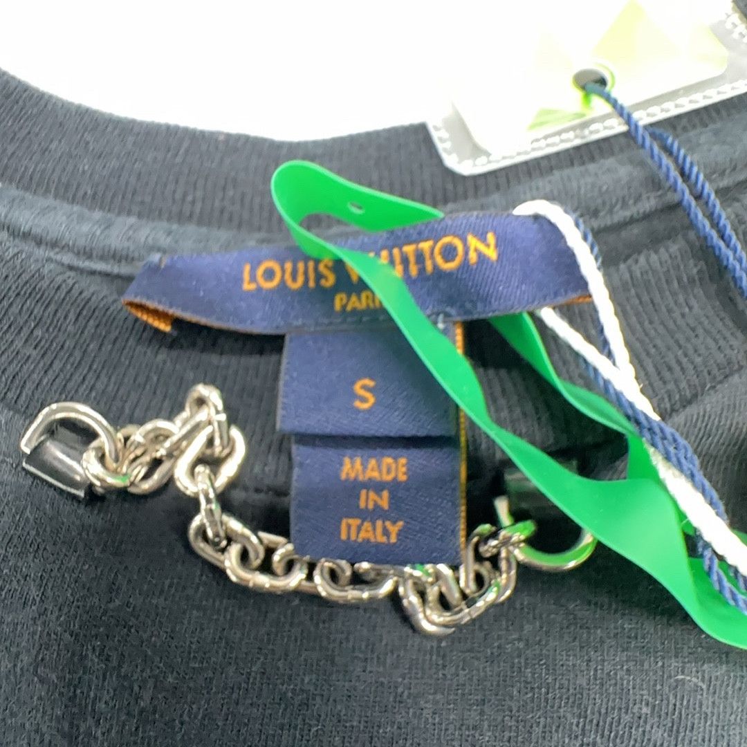 Louis Vuitton Louis Vuitton Logo Chain T-Shirt Size S Size S / US 4 / IT 40 - 3 Thumbnail
