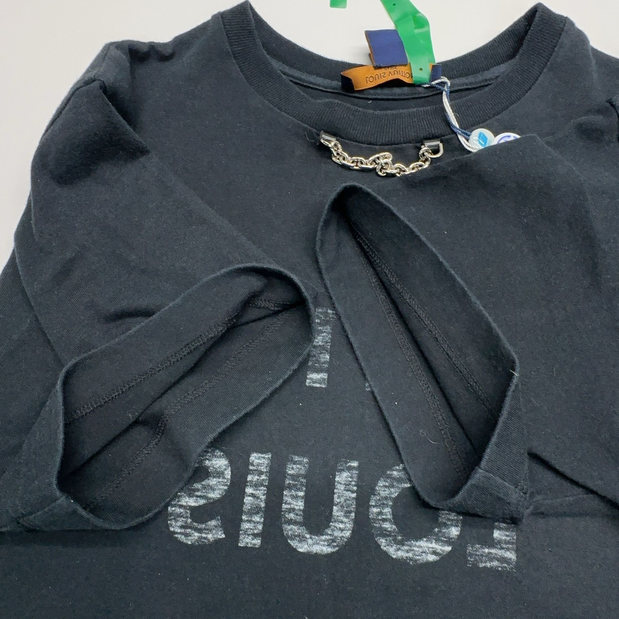 Louis Vuitton Louis Vuitton Logo Chain T-Shirt Size S Size S / US 4 / IT 40 - 9 Thumbnail