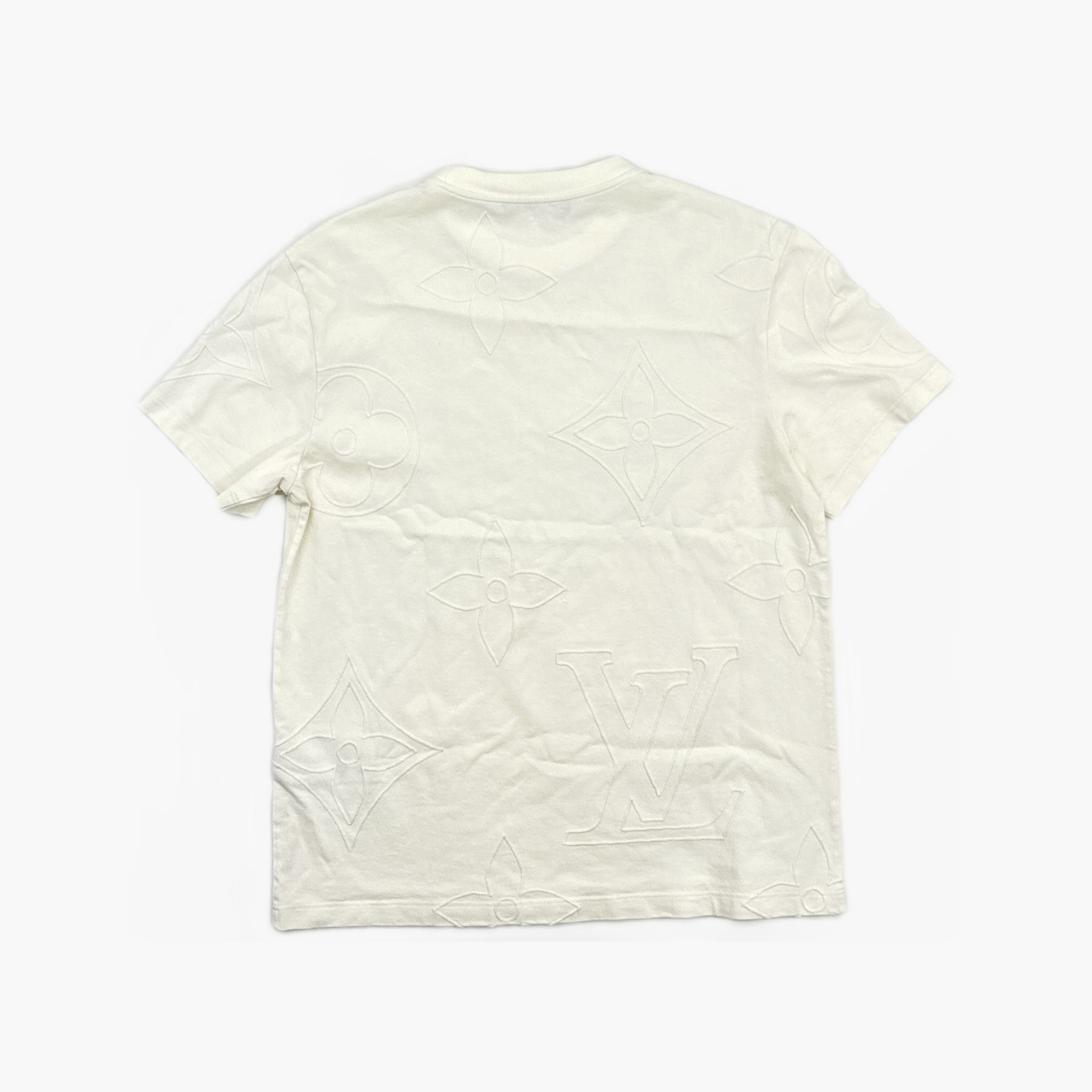 Louis Vuitton Louis Vuitton Monogram Embroidery T-Shirt Size L Size US L / EU 52-54 / 3 - 2 Thumbnail