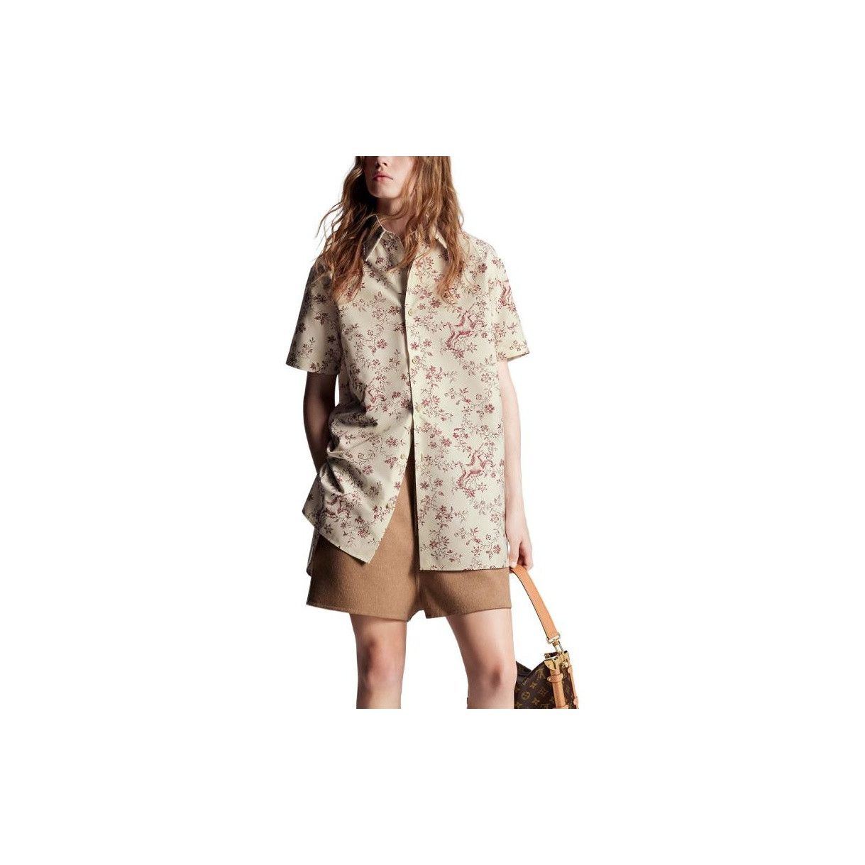 Louis Vuitton Louis Vuitton Floral Animal Print Button Up Shirt Size 36 Size XS / US 0-2 / IT 36-38 - 6 Thumbnail
