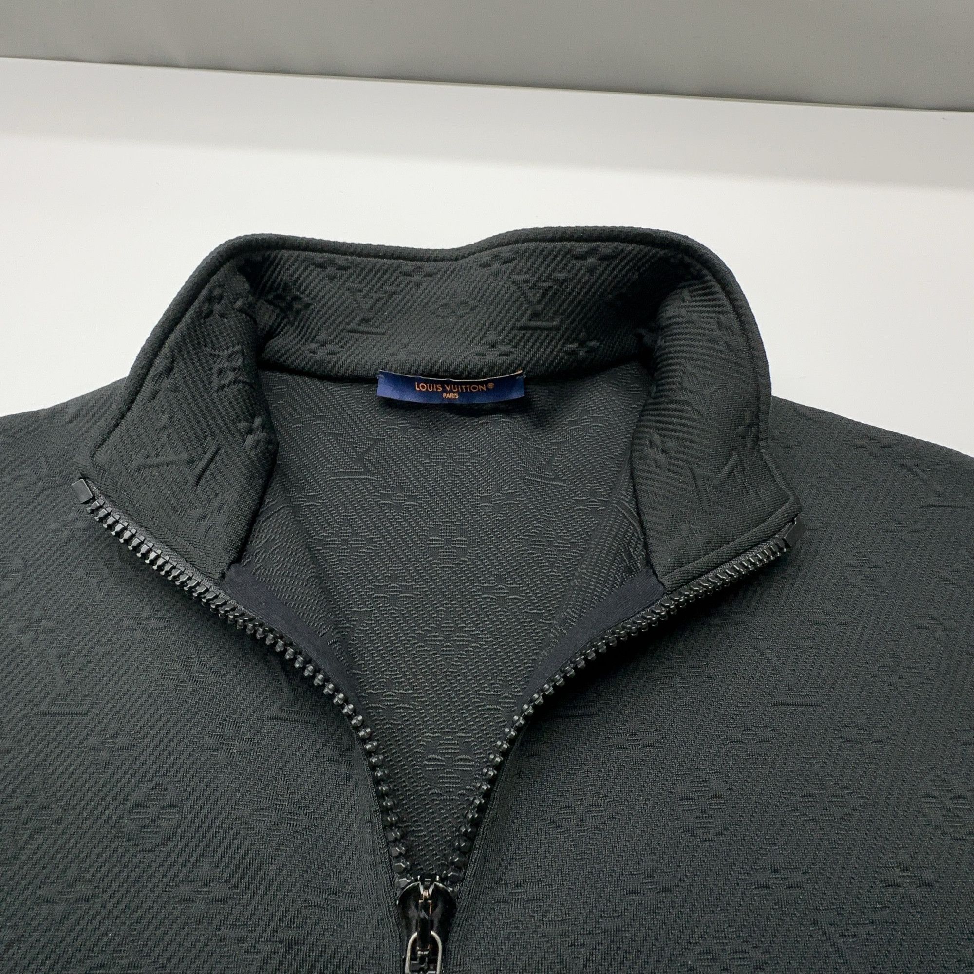Louis Vuitton Louis Vuitton Monogram Embossed Zip-Up Jacket Size L Size US L / EU 52-54 / 3 - 5 Thumbnail