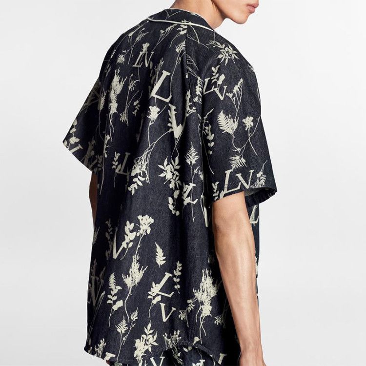 Louis Vuitton Louis Vuitton Floral Monogram Shirt XL Size US XL / EU 56 / 4 - 13 Thumbnail
