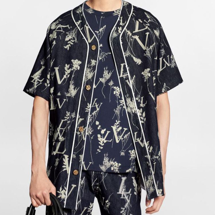 Louis Vuitton Louis Vuitton Floral Monogram Shirt XL Size US XL / EU 56 / 4 - 10 Thumbnail