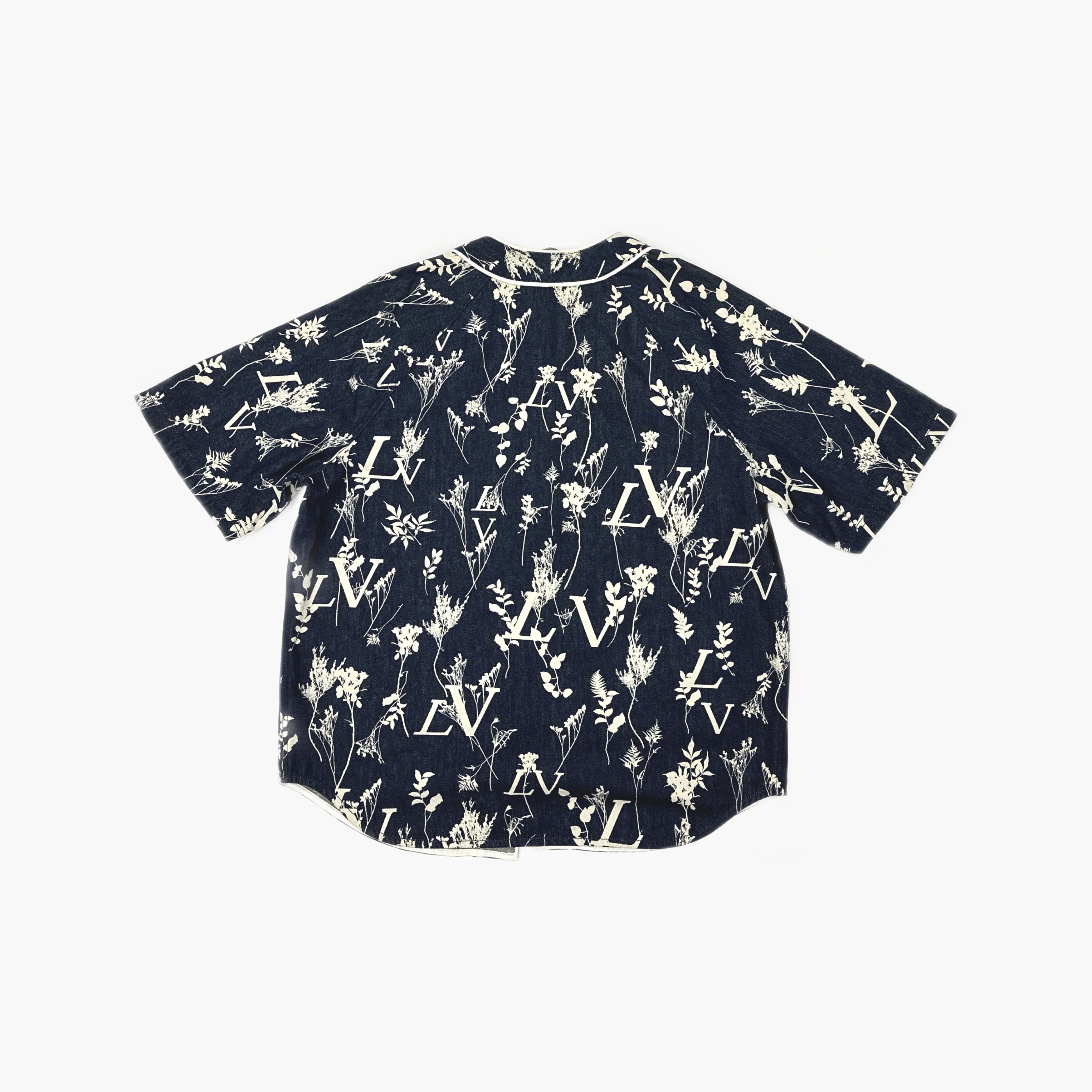 Louis Vuitton Louis Vuitton Floral Monogram Shirt XL Size US XL / EU 56 / 4 - 2 Thumbnail
