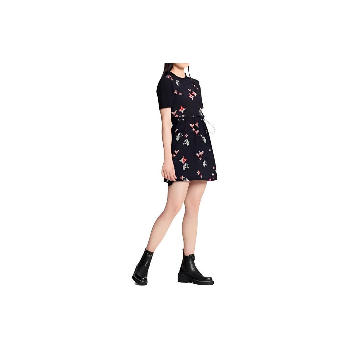 Louis Vuitton Louis Vuitton Floral Print Mini Dress Size XS Size XS / US 0-2 / IT 36-38 - 11 Thumbnail