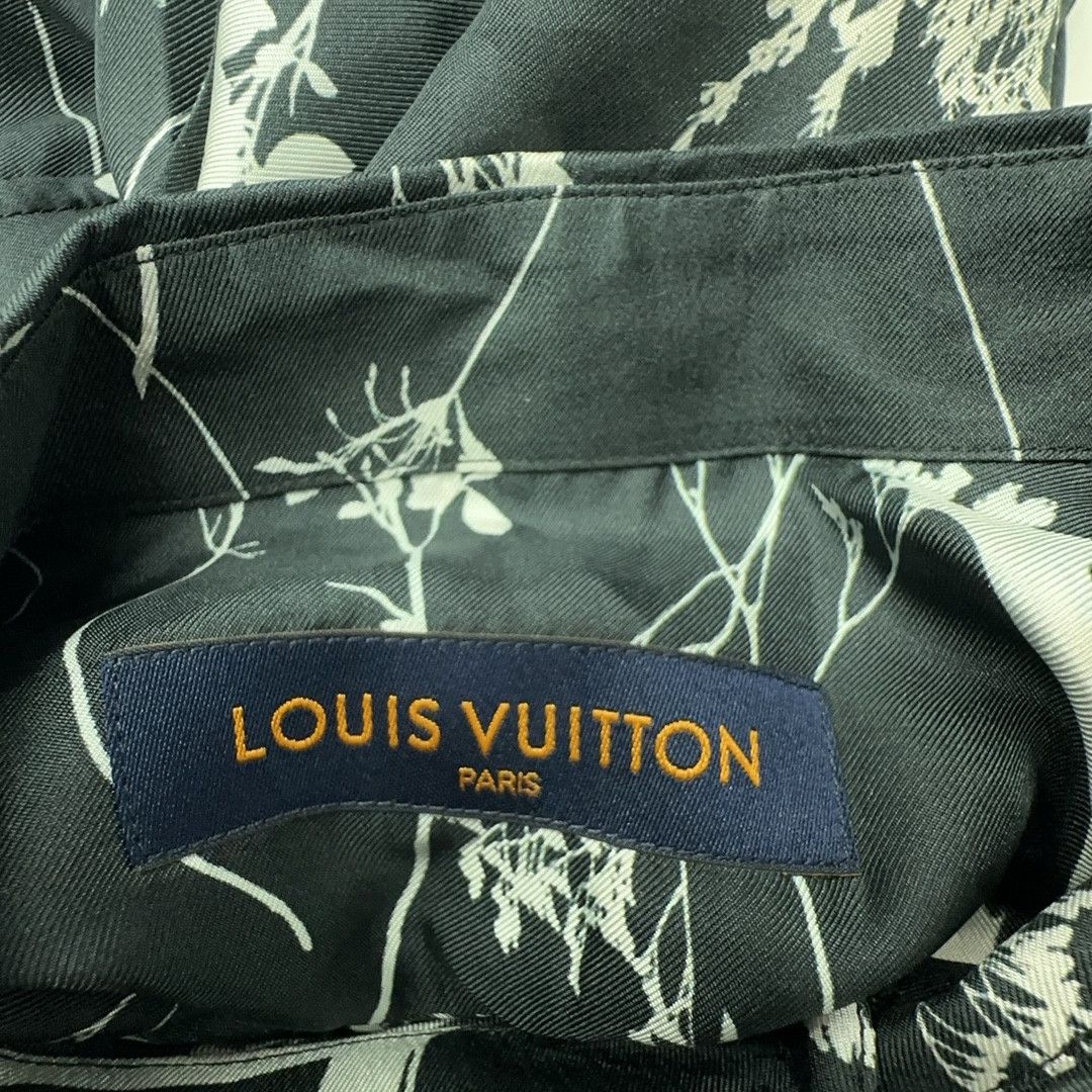 Louis Vuitton Louis Vuitton Leaf Floral Logo Print Shirt Size M Size US M / EU 48-50 / 2 - 3 Thumbnail