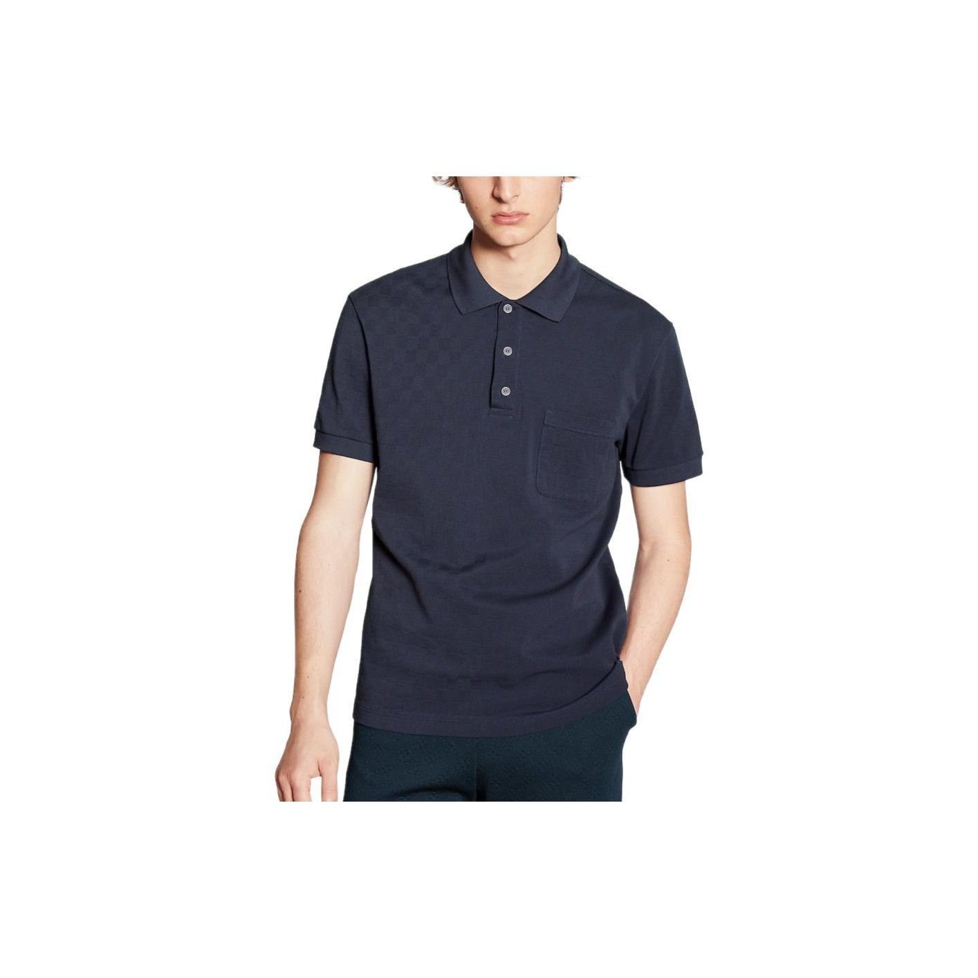 Louis Vuitton Louis Vuitton Damier Polo Shirt Size L Size US L / EU 52-54 / 3 - 14 Thumbnail