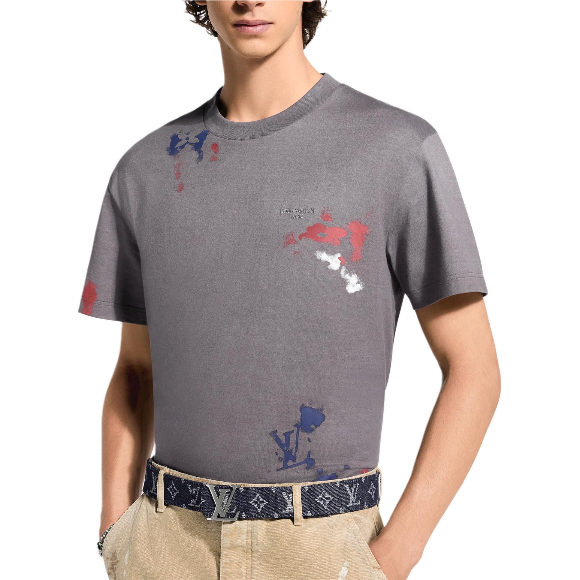 Louis Vuitton Louis Vuitton Paint Splatter T-Shirt Size XS Size US XS / EU 42 / 0 - 8 Thumbnail