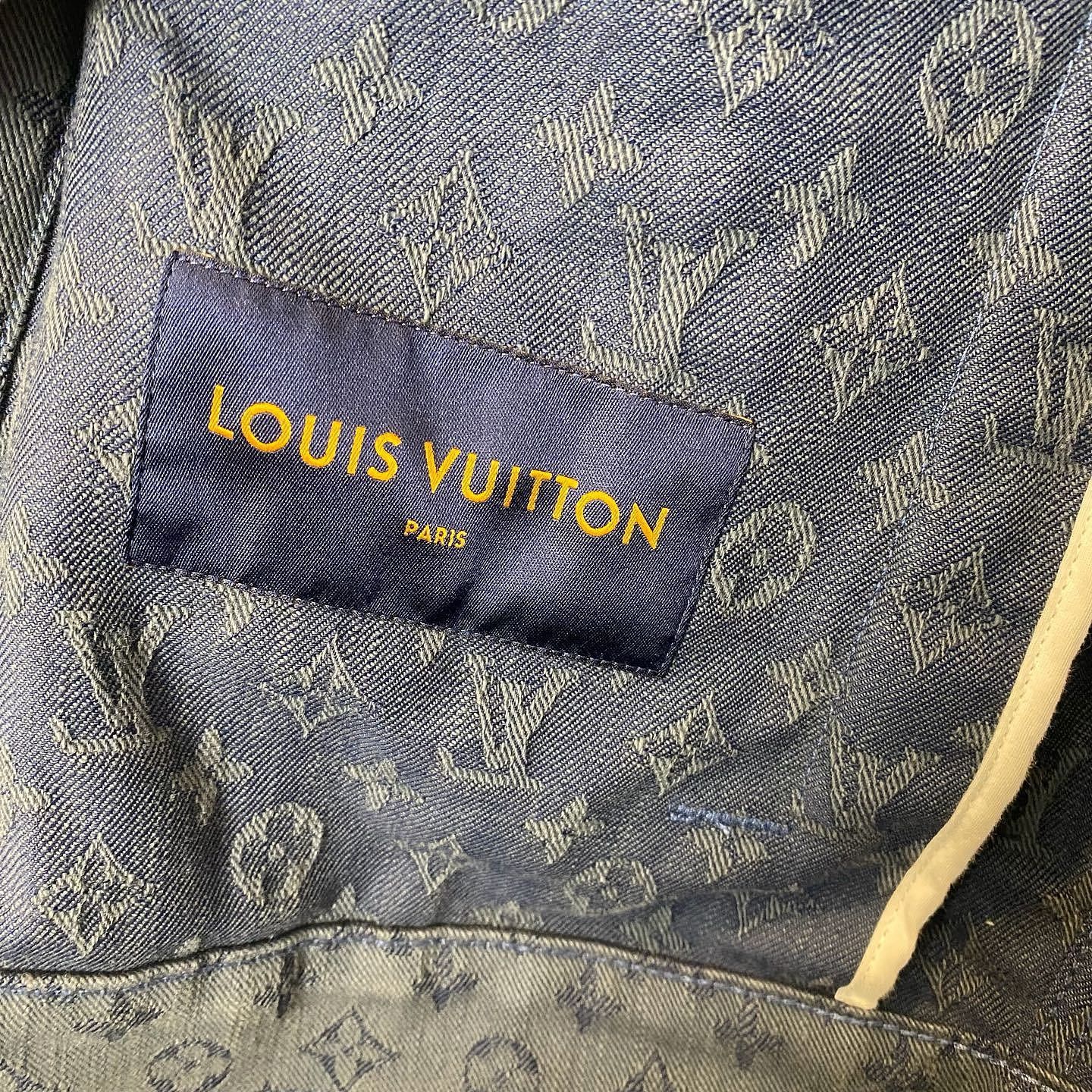 Louis Vuitton Louis Vuitton Monogram Denim Jacket Size 46 Size US S / EU 44-46 / 1 - 3 Thumbnail