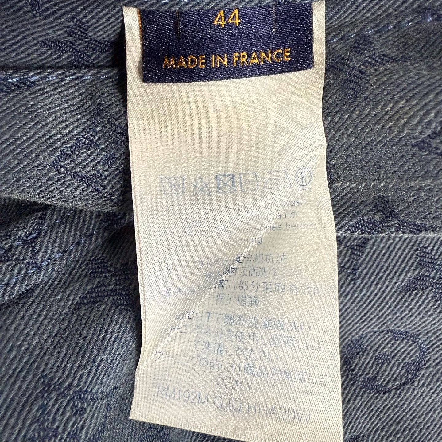 Louis Vuitton Louis Vuitton Monogram Denim Jacket Size 44 Size US S / EU 44-46 / 1 - 4 Thumbnail